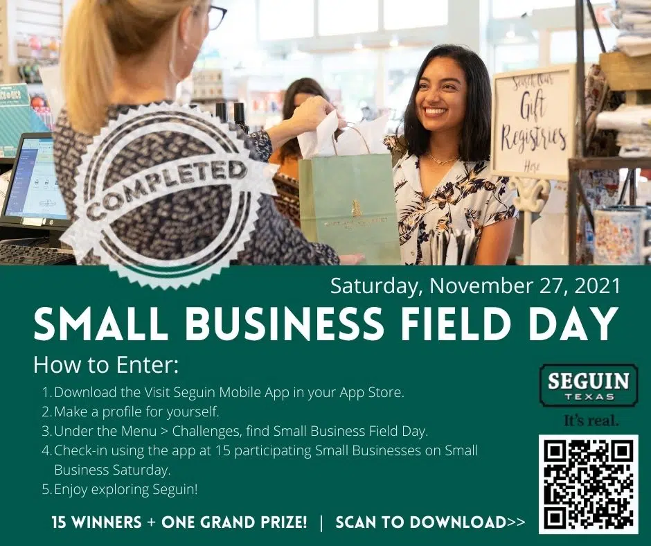 Get ready to play: It's Field Day on Small Business Saturday