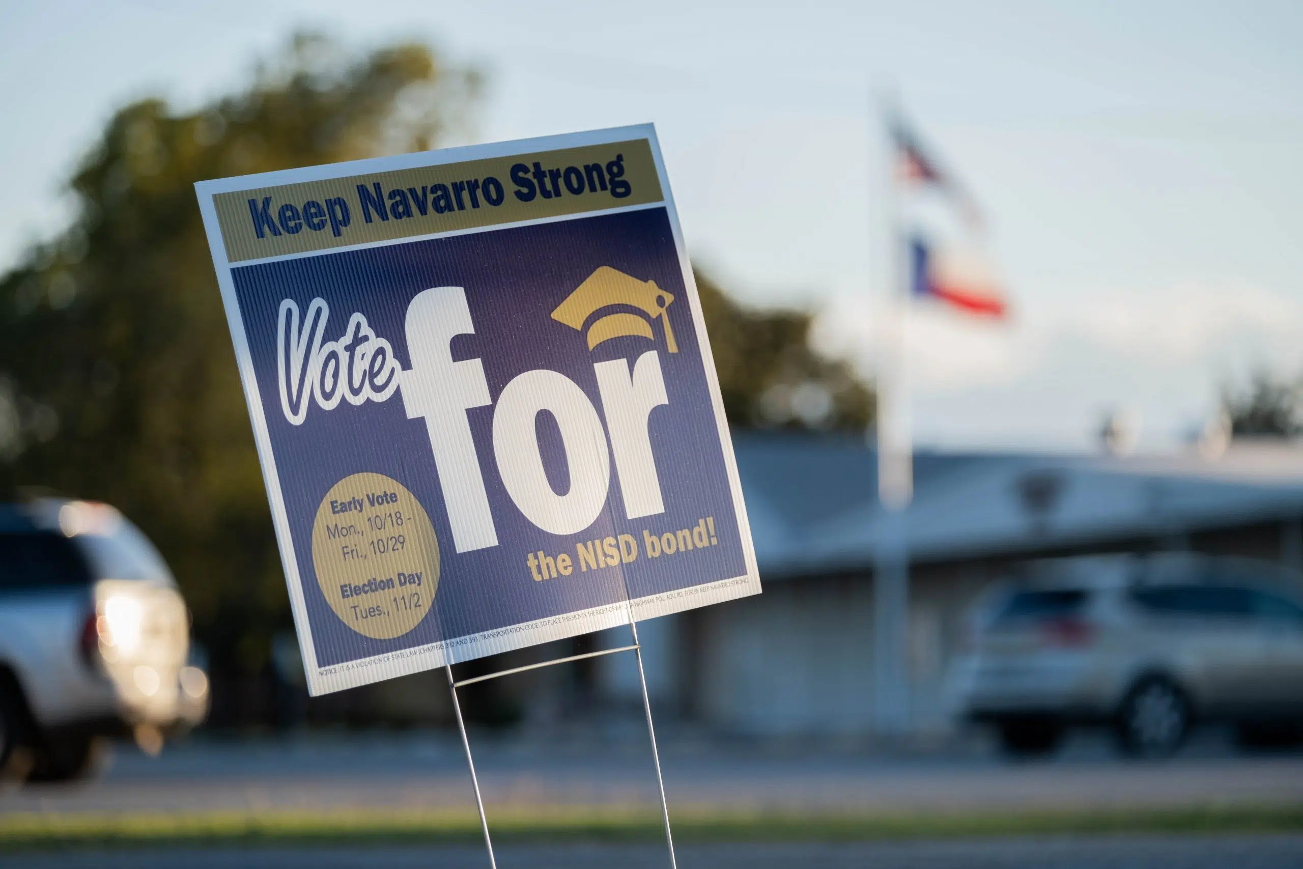 Navarro ISD Passes 1 of 2 School Bond Packages