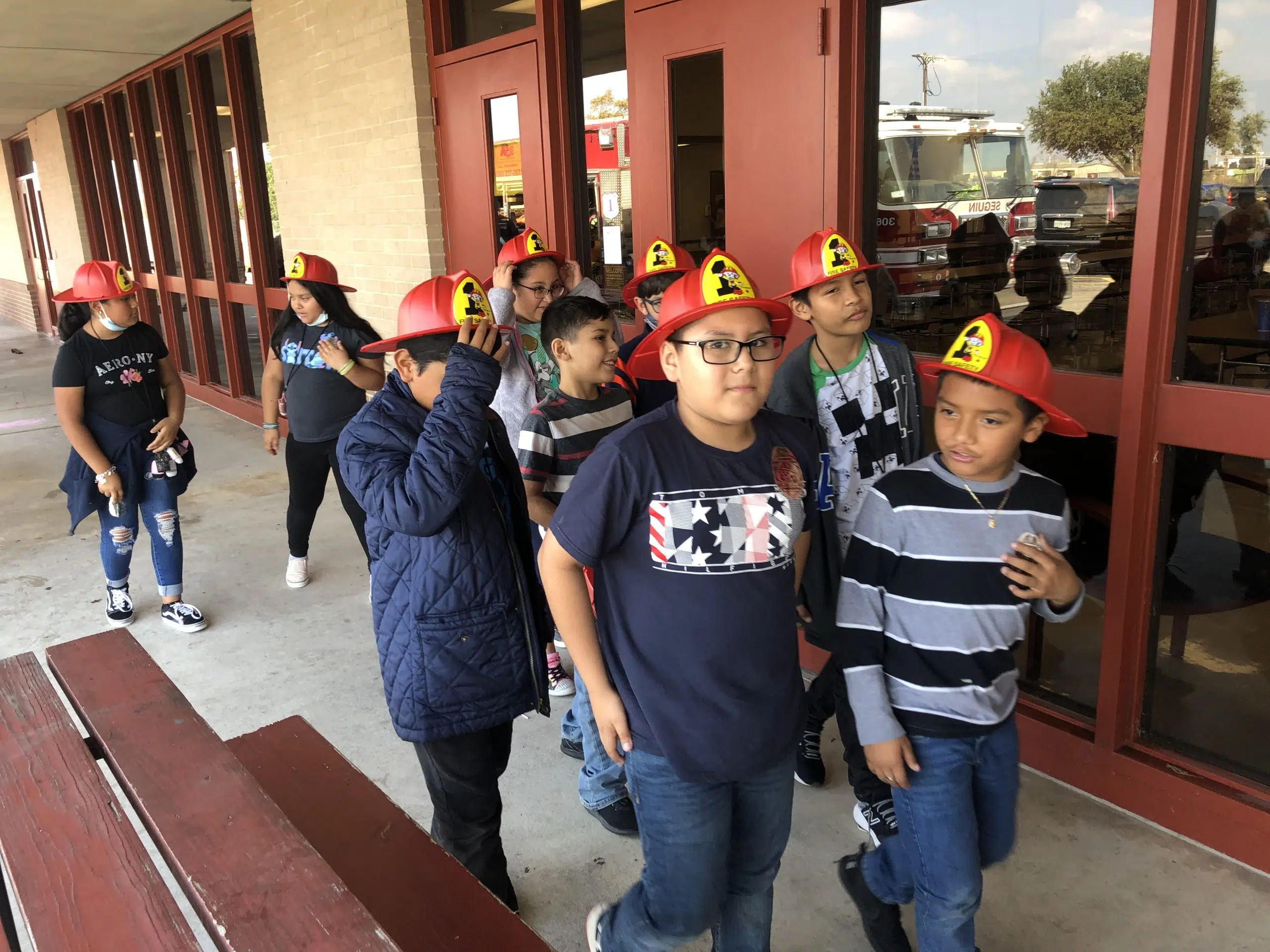 Festivities with Firefighters brings students, public servants together