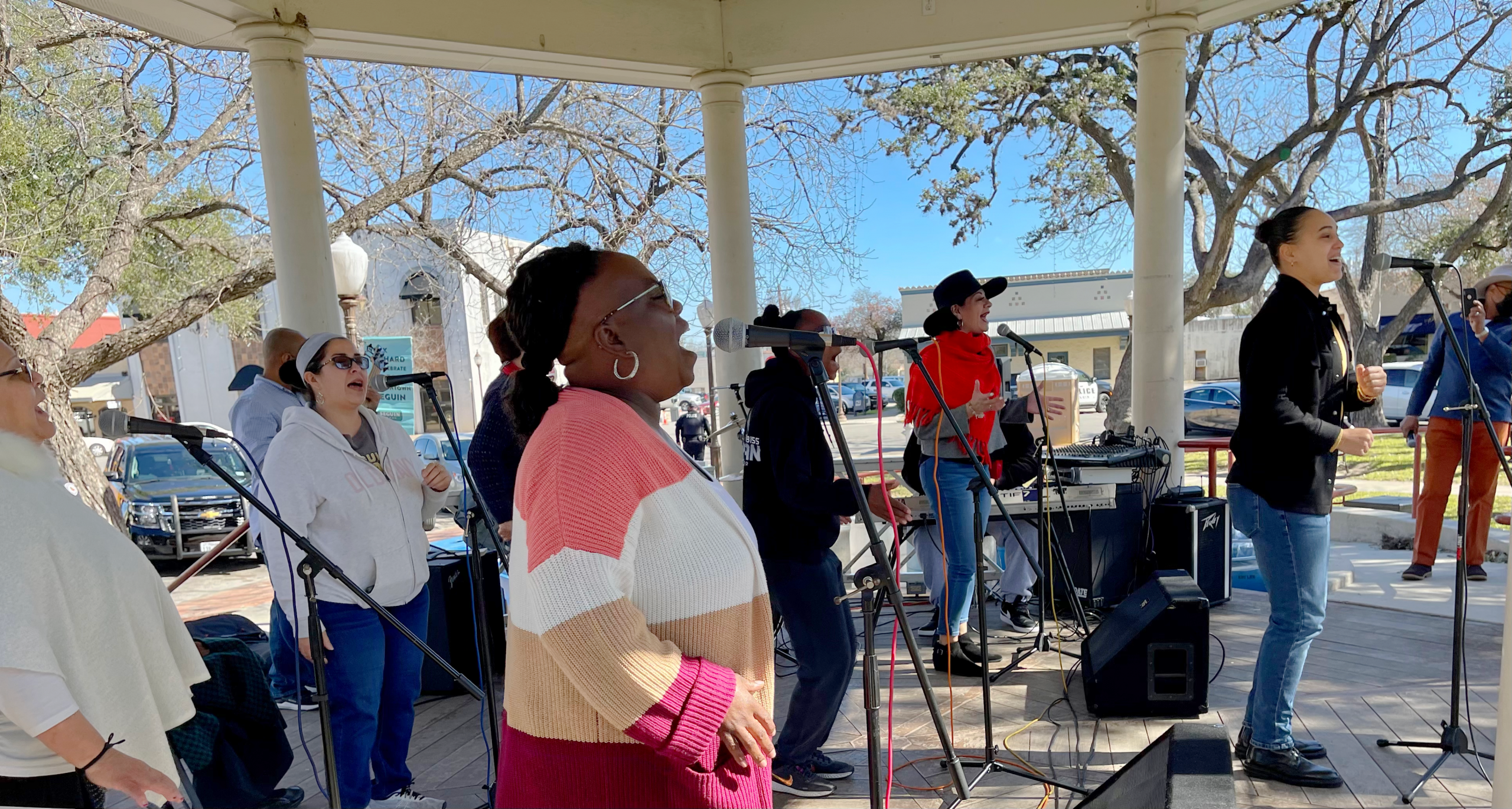 Seguin not only sharing the vision of MLK but also trying to roll it out locally