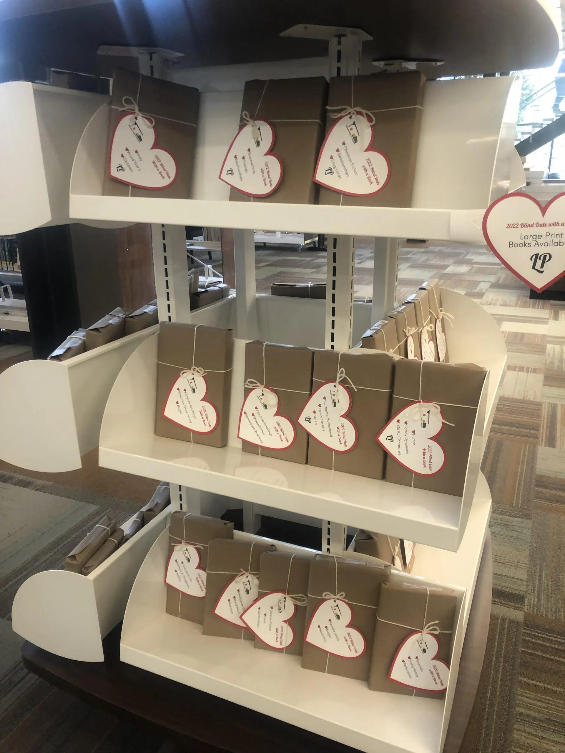 The Seguin Public Library making itself the perfect place for a blind date