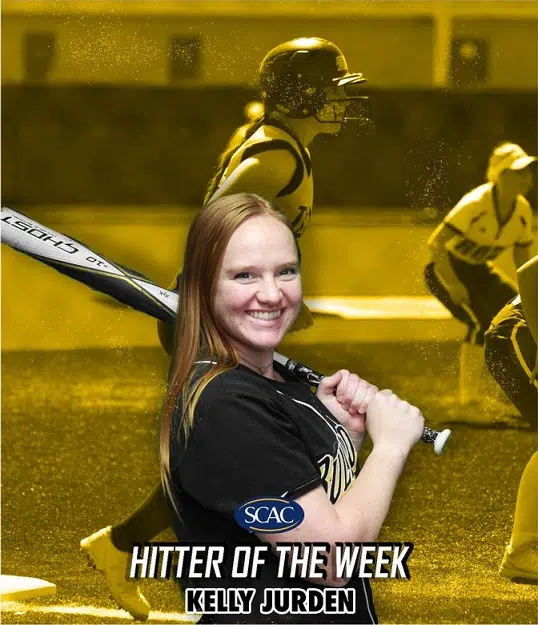 TLU's Kelly Jurden named SCAC Hitter of the Week