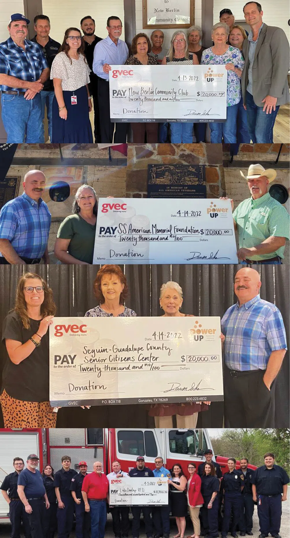 GVEC, customers, help to power up local non-profit groups