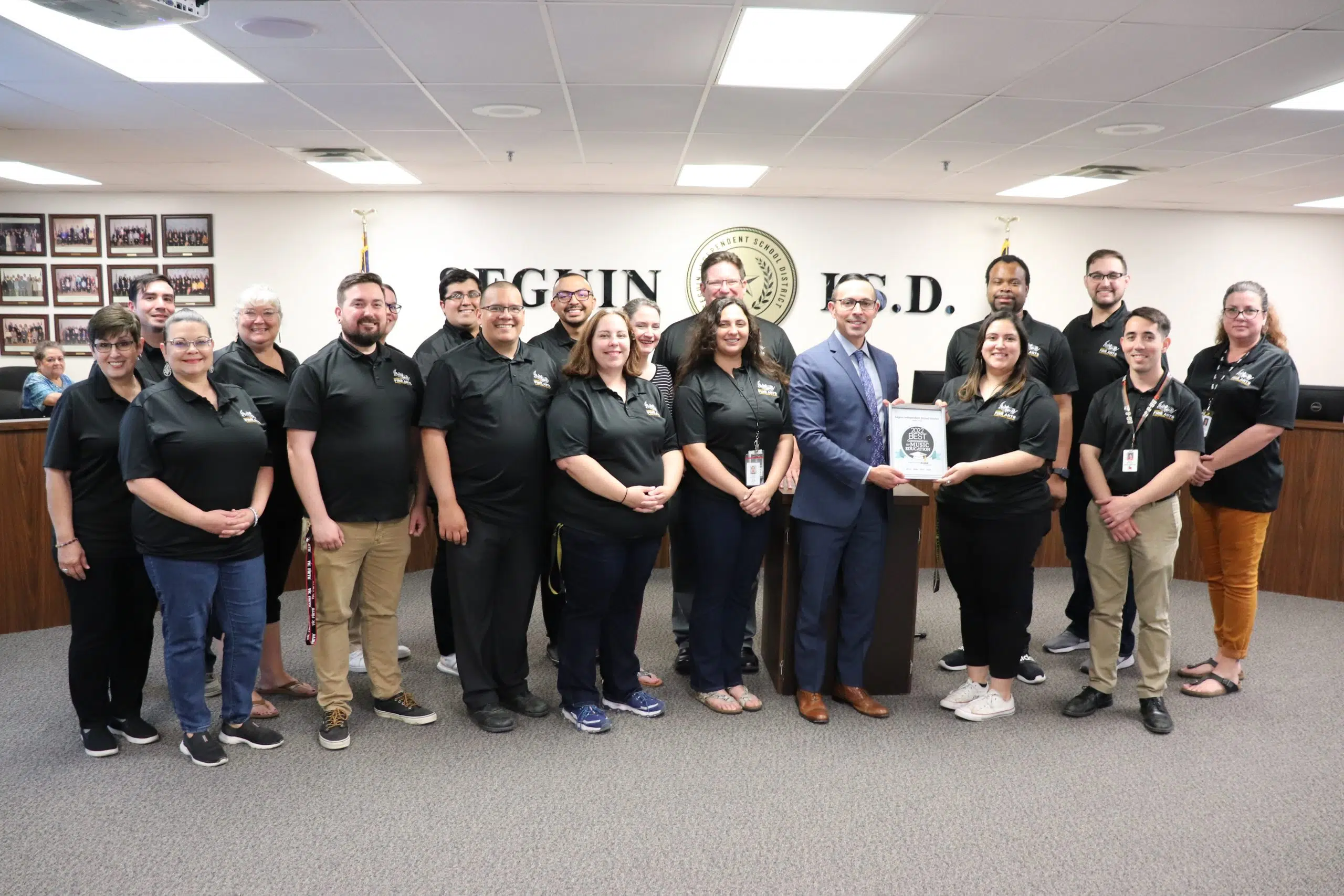 Seguin ISD's music education program receives national recognition for the fourth consecutive year