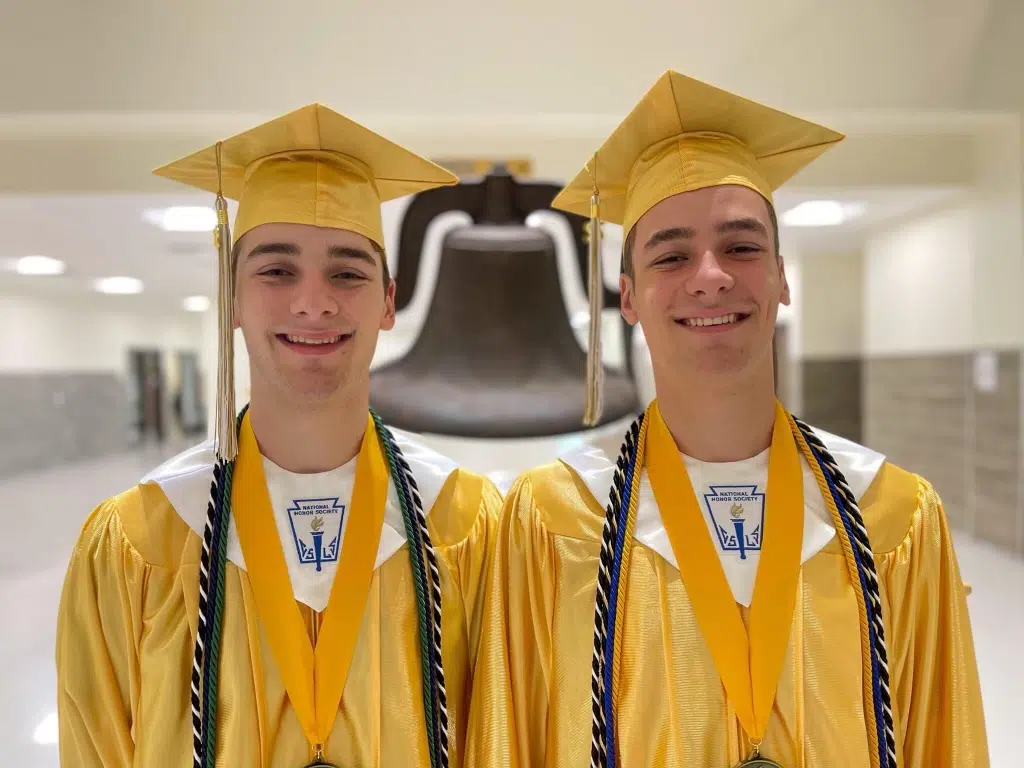 Twin Takeover: Kuempel brothers earn top two spots in SHS Class of 2022