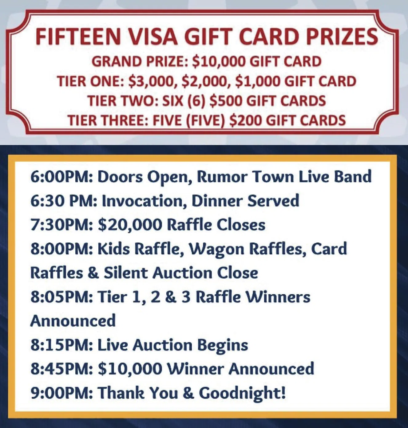 Rotary Club to host $20,000 Raffle Night
