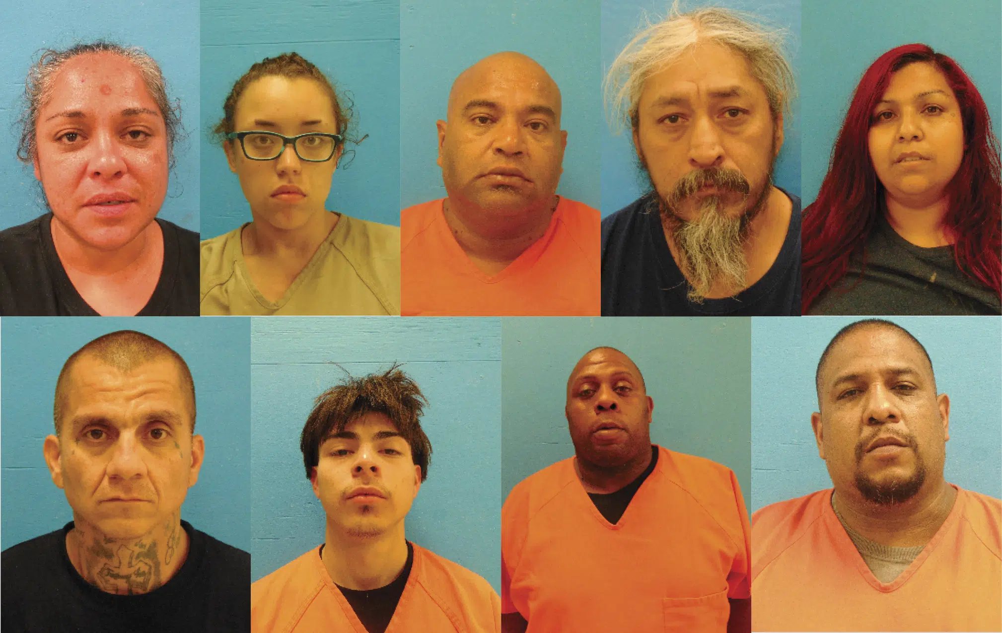 Group of suspects arrested following narcotic investigation in Seguin