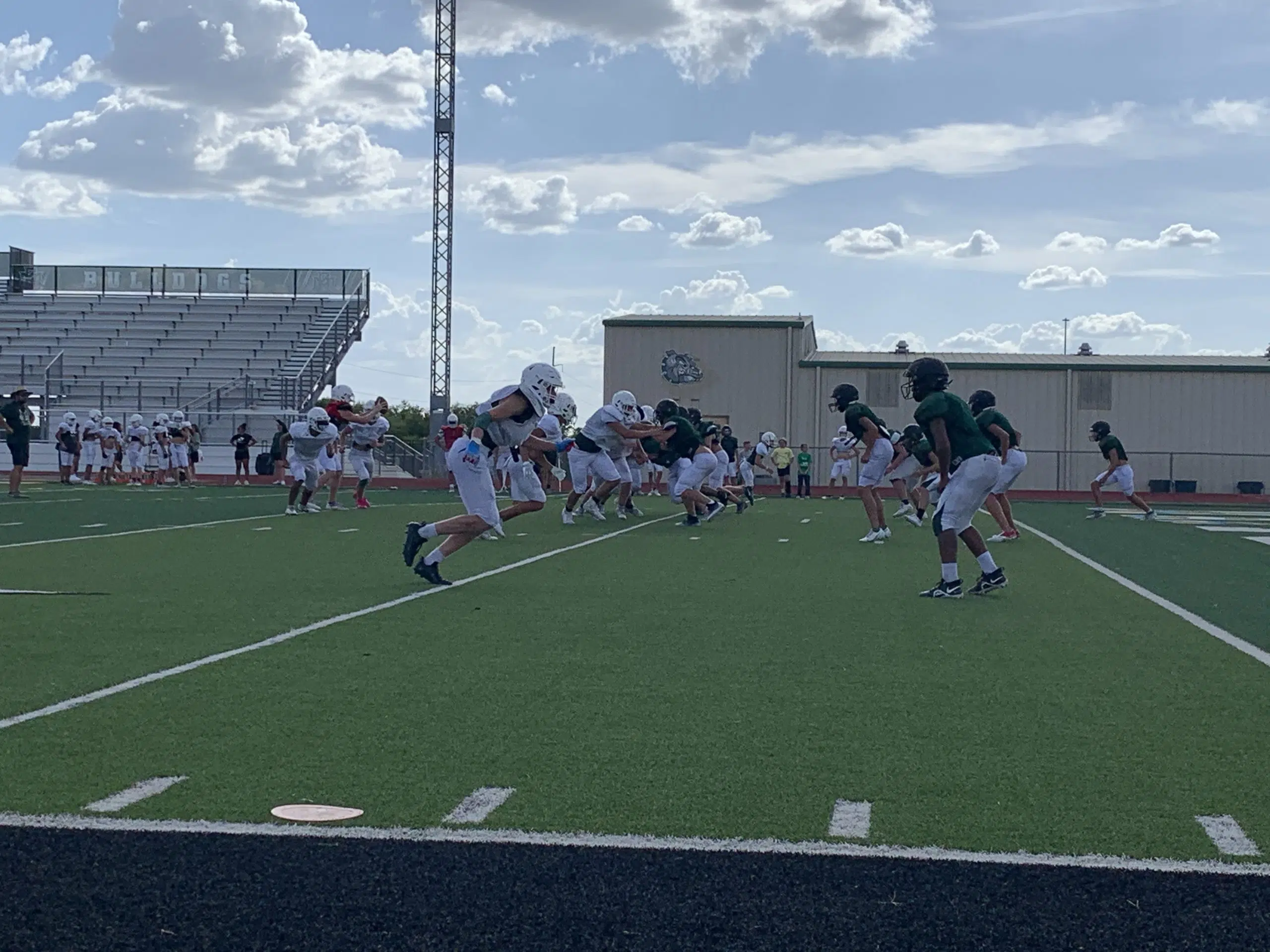 Marion Bulldogs Getting Ready for Next Week's Home Opener