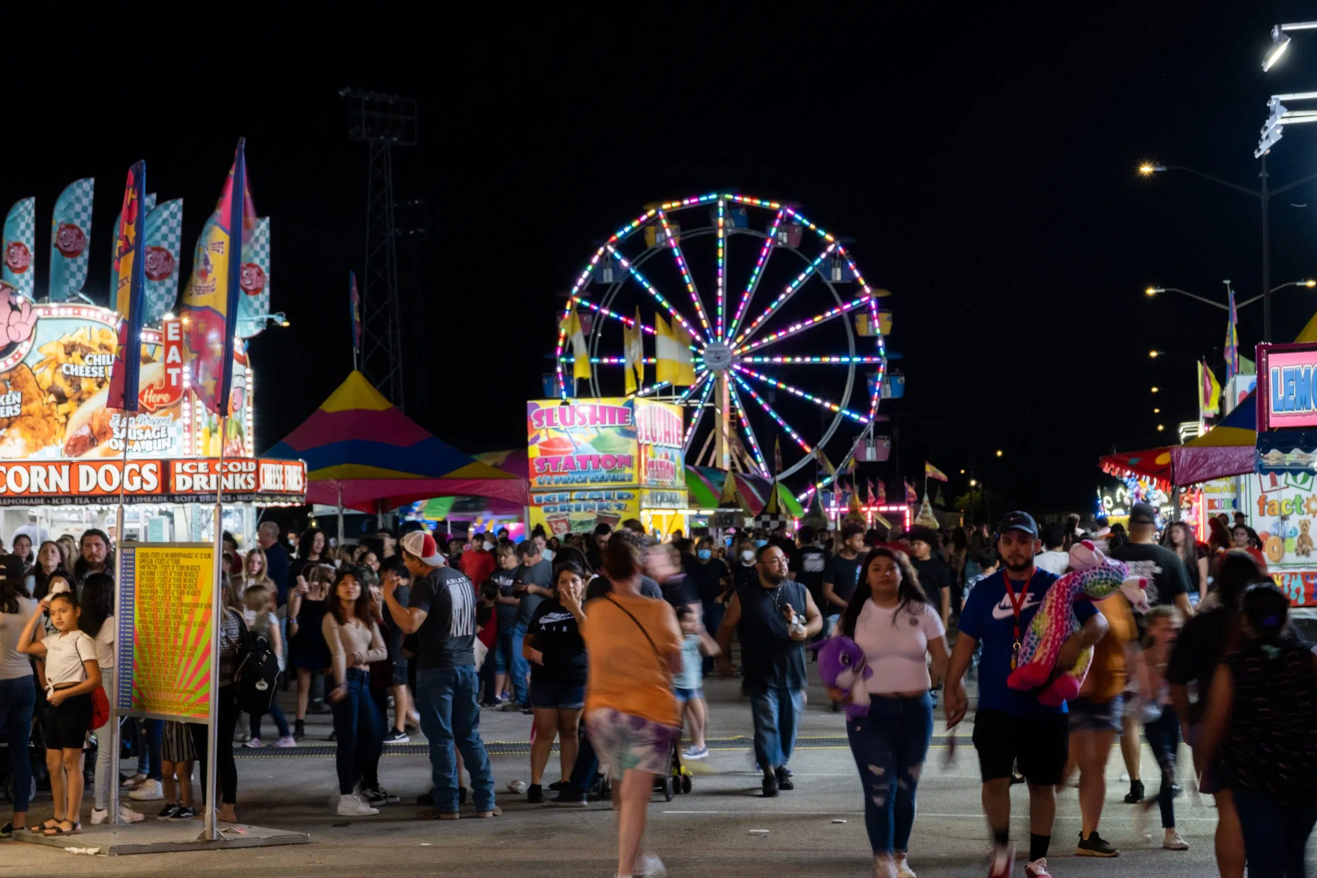 Fair gates officially open