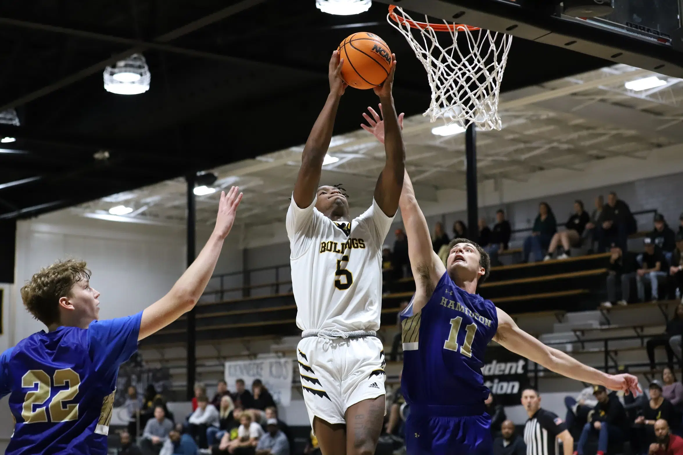 MEN'S BASKETBALL -- Texas Lutheran Edged, 85-83, By Hamilton