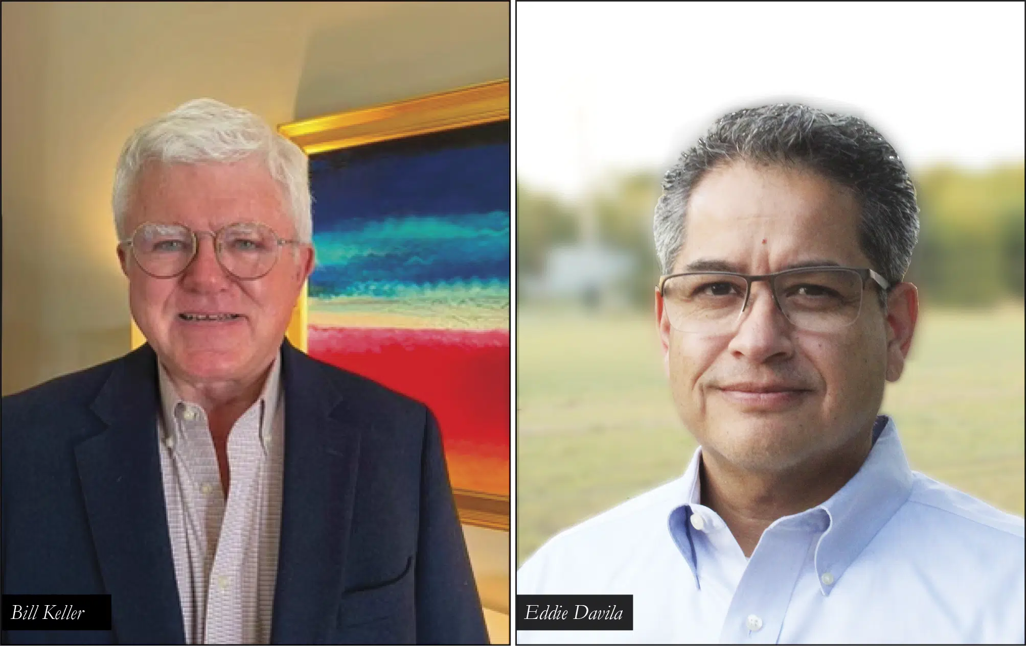 Keller, Davila seeking votes during today's runoff election