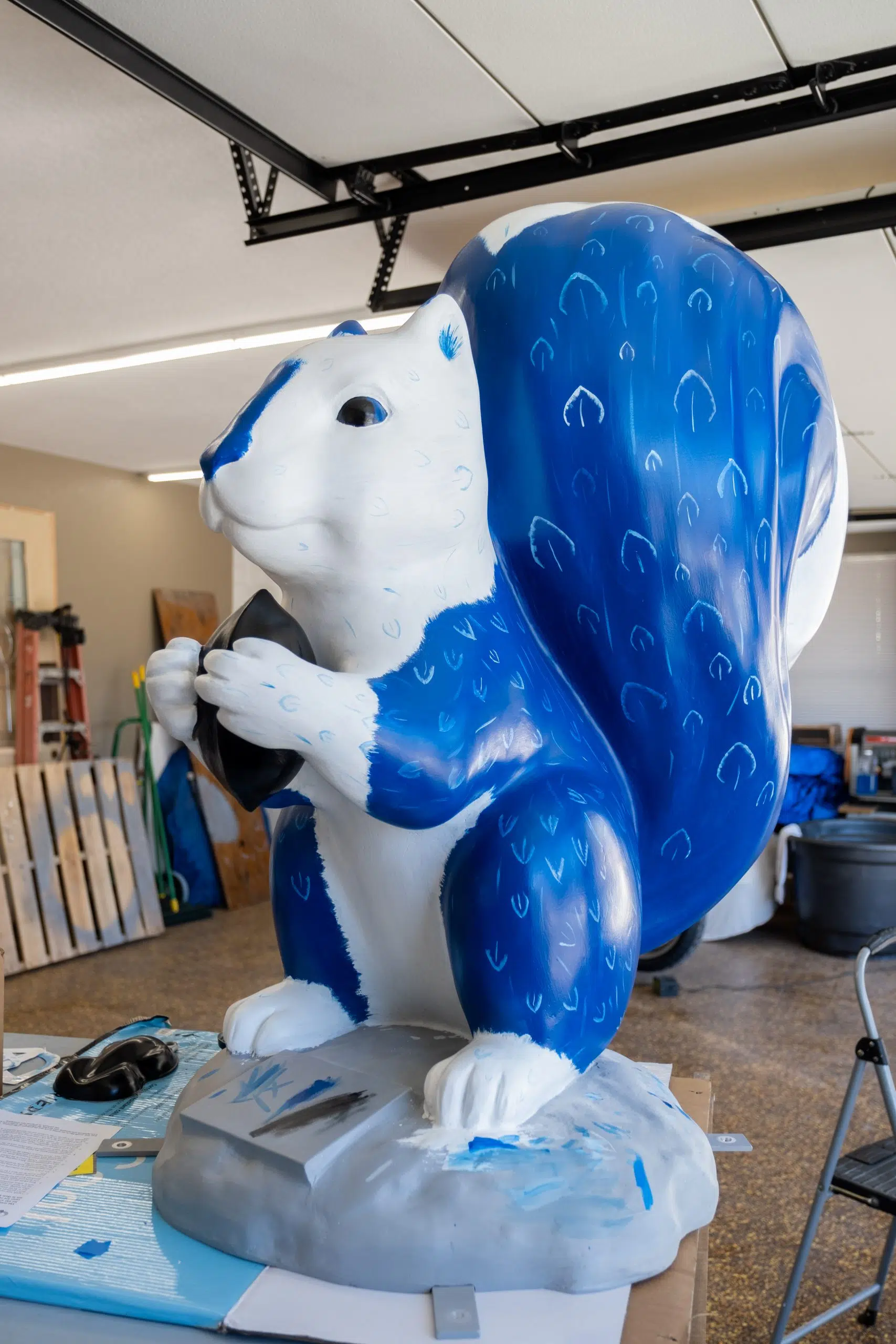 Going Nuts: Local artists bring visions to life for community art project