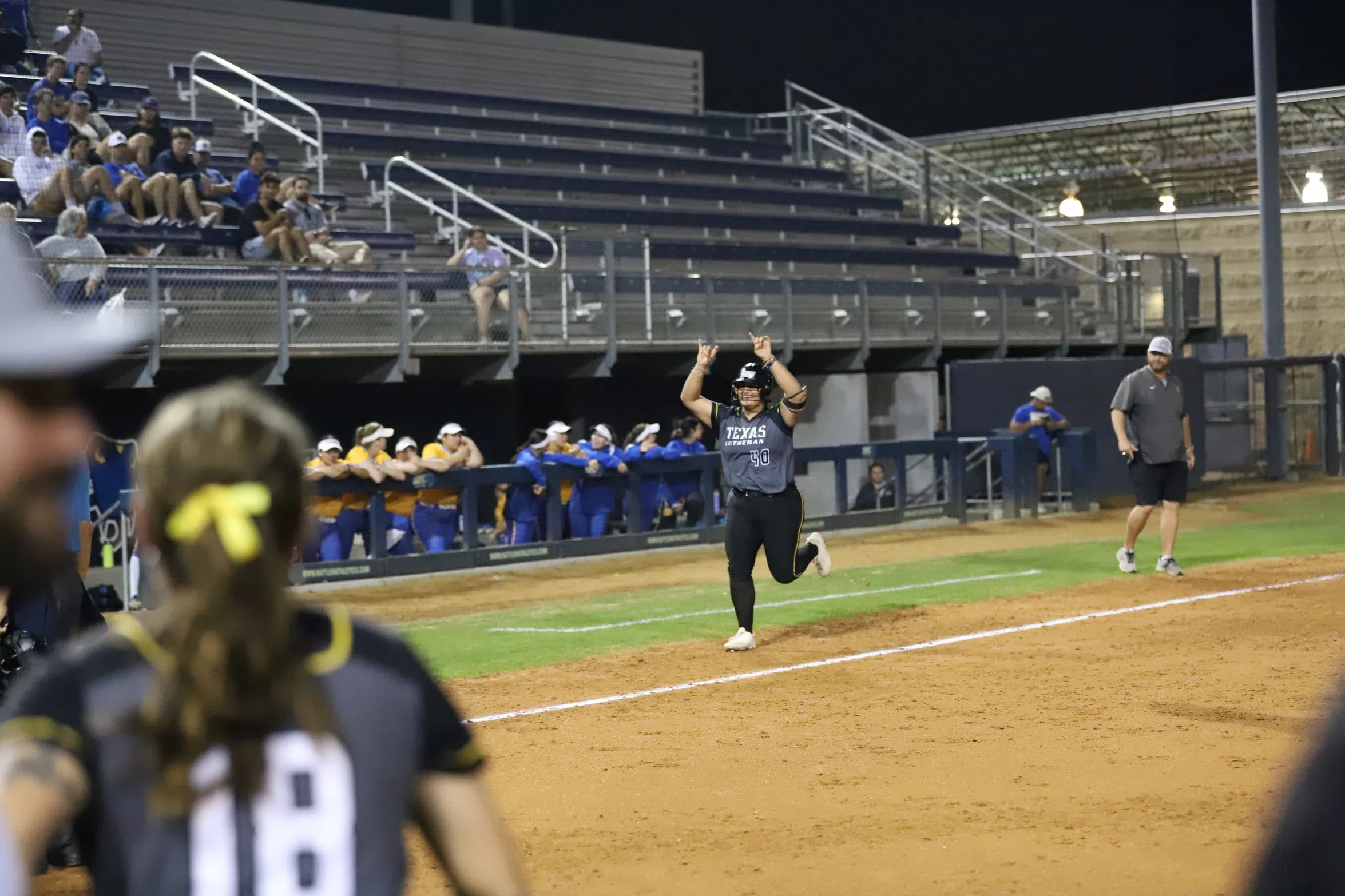 SOFTBALL -- Bulldogs Split Opening Day Doubleheader against Division-II, #19 St. Mary's