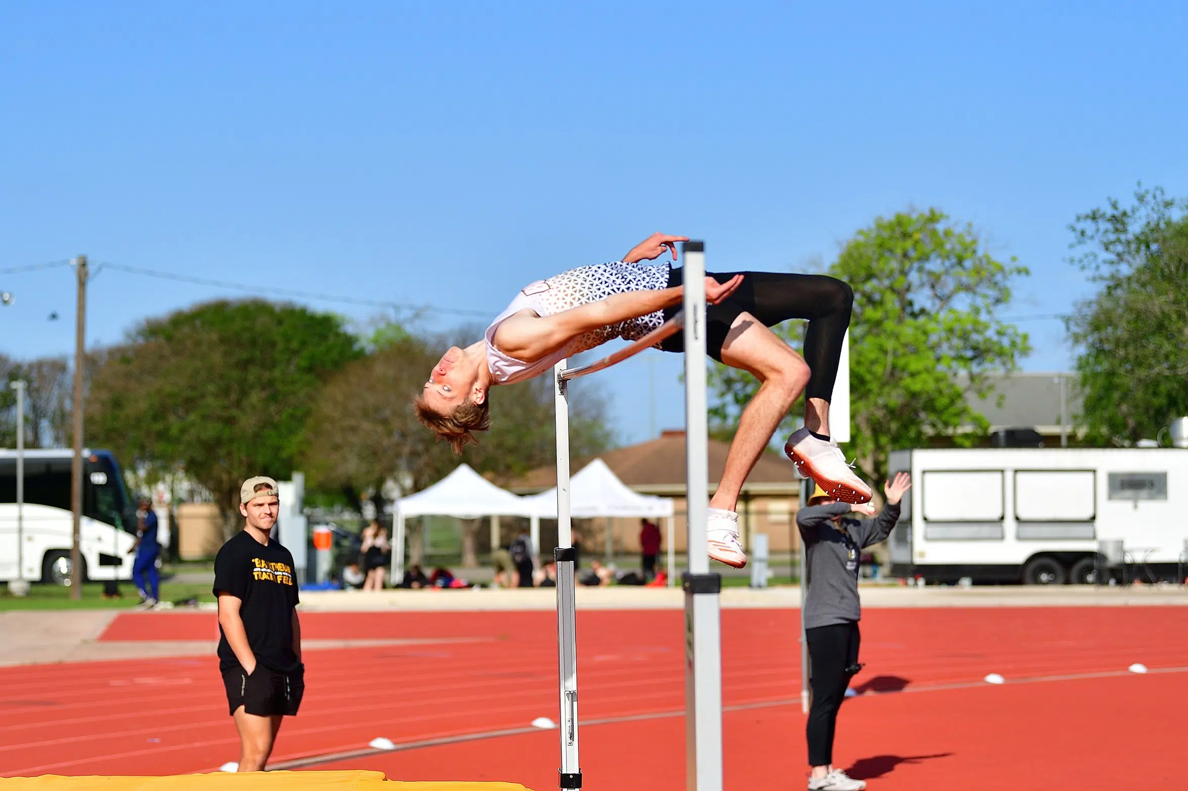 Seguin Grad Twitero Climbs to National Leader in High Jump as TLU Competes in Tom Tellez Invitational