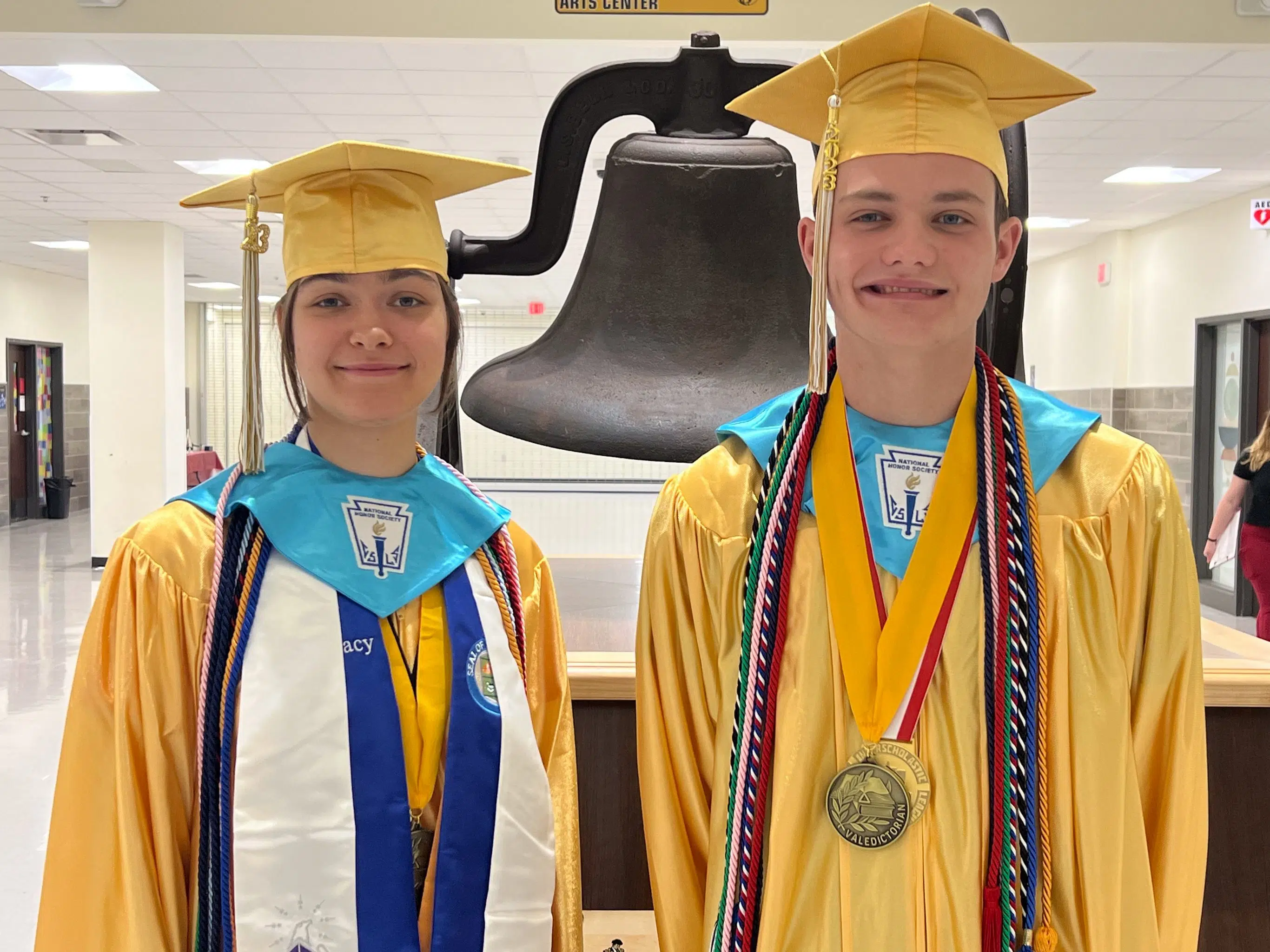 SHS salutes Valedictorian, Salutatorian of 2023