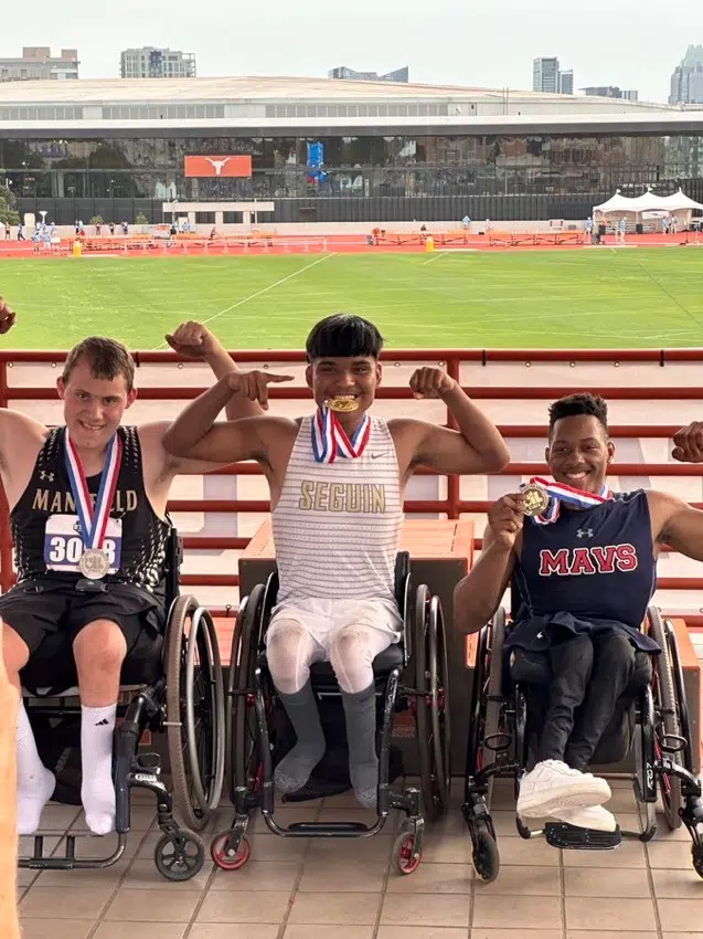Christian Ramirez Brings Home Gold and Daisha Shular Earns a Silver Medal for Seguin at State Track Meet