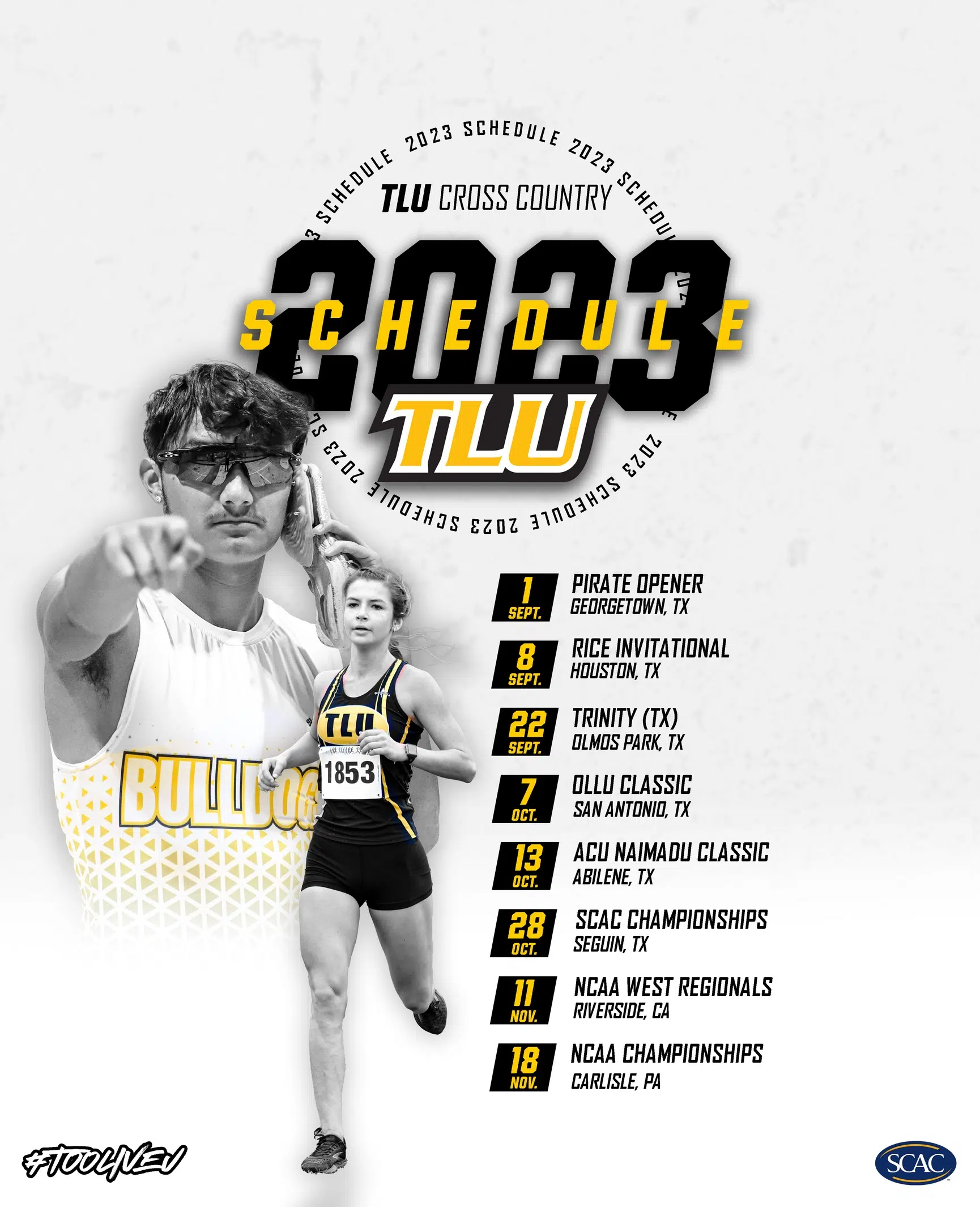 M/W CROSS COUNTRY -- Texas Lutheran Cross Country Announces 2023 Slate