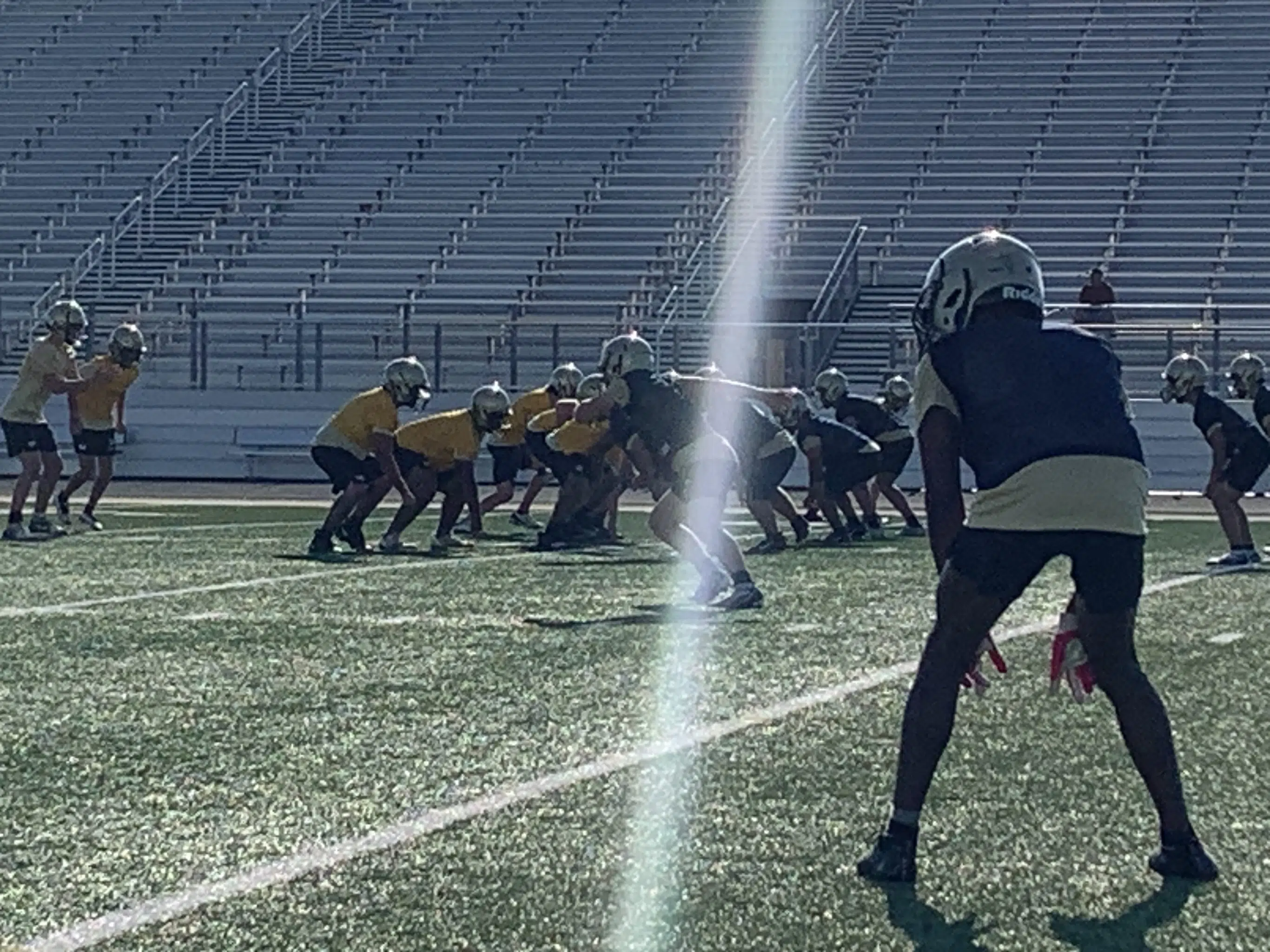 Football Practice Gets Underway for Seguin Matadors