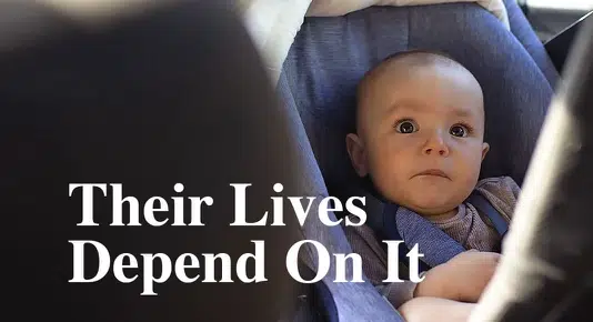 Almost half of all child car seats aren't installed correctly