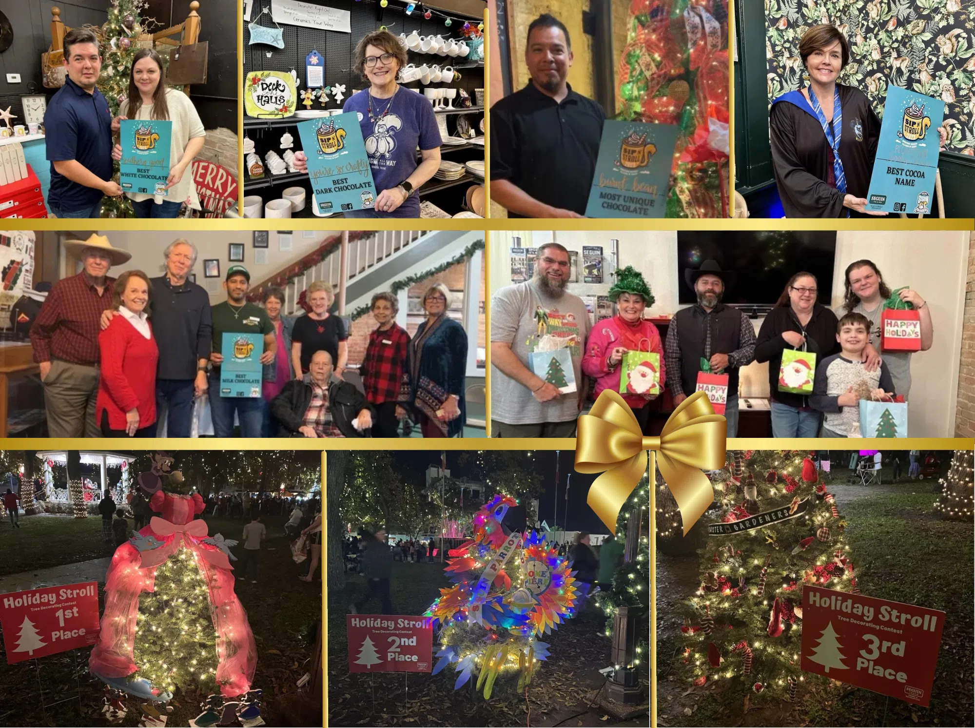 Seguin's Holiday Stroll events ring in some top winners