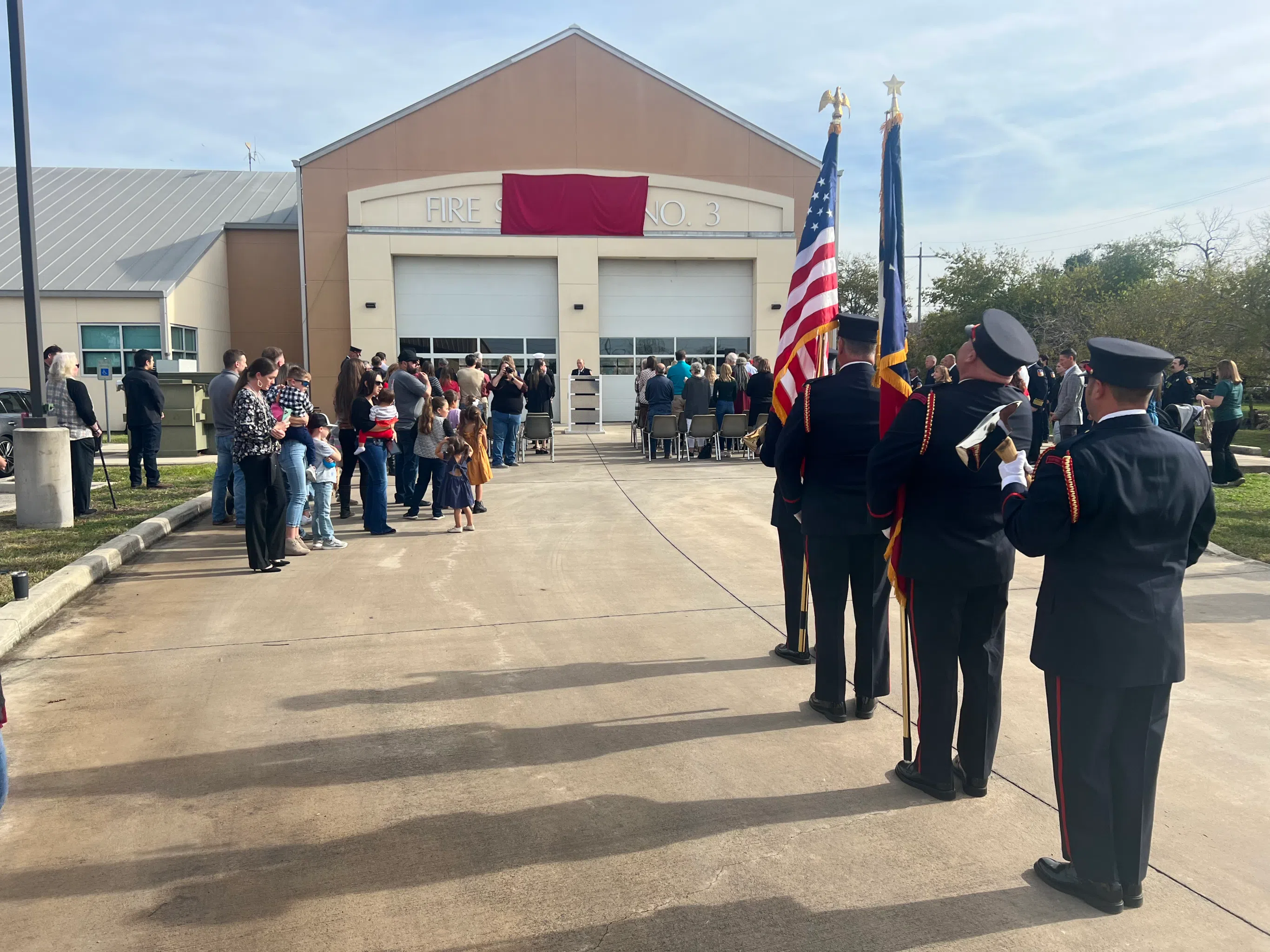 Seguin re-names fire station in honor of fallen firefighter