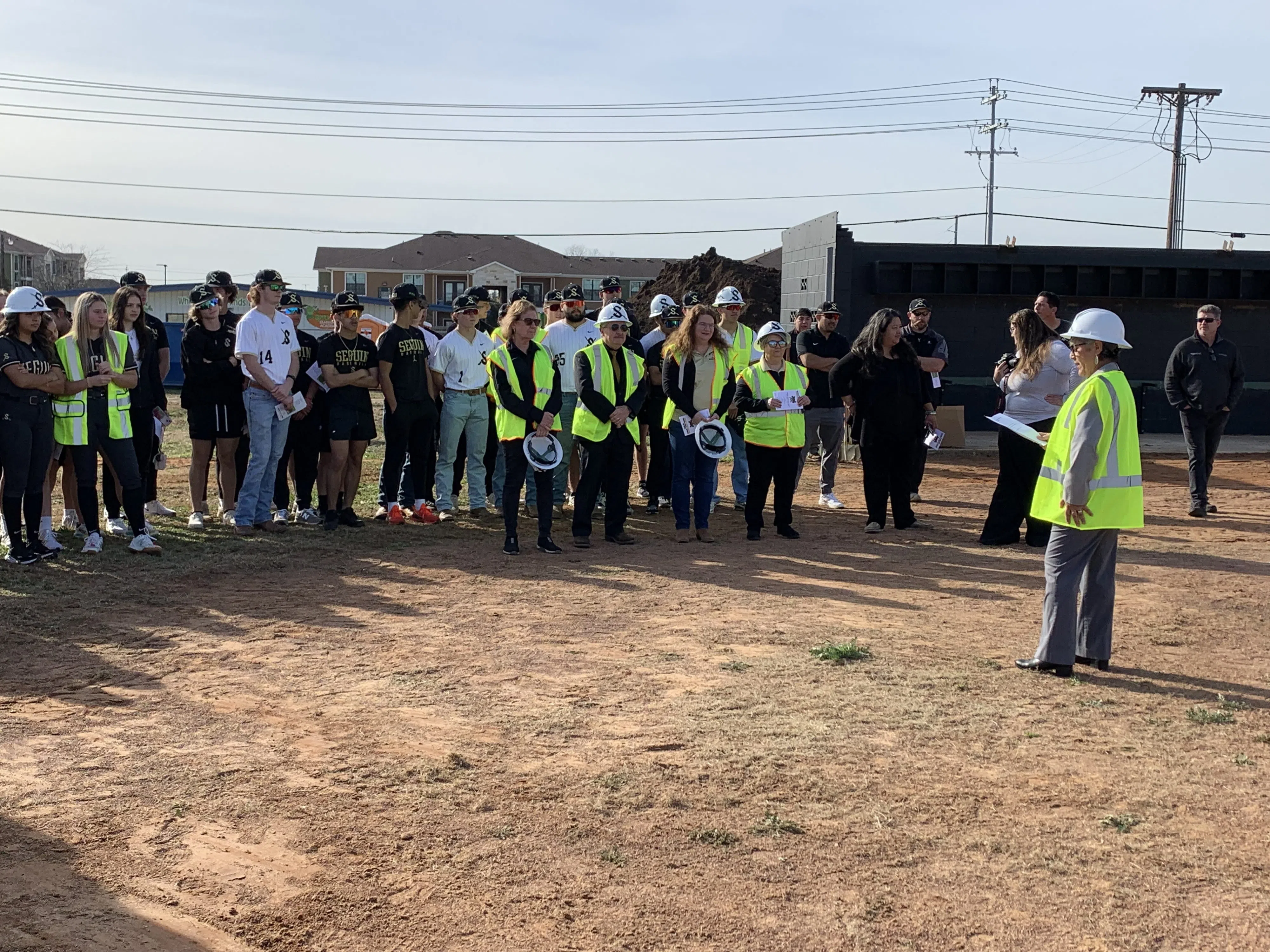 City leaders share excitement with new SISD baseball/softball complex