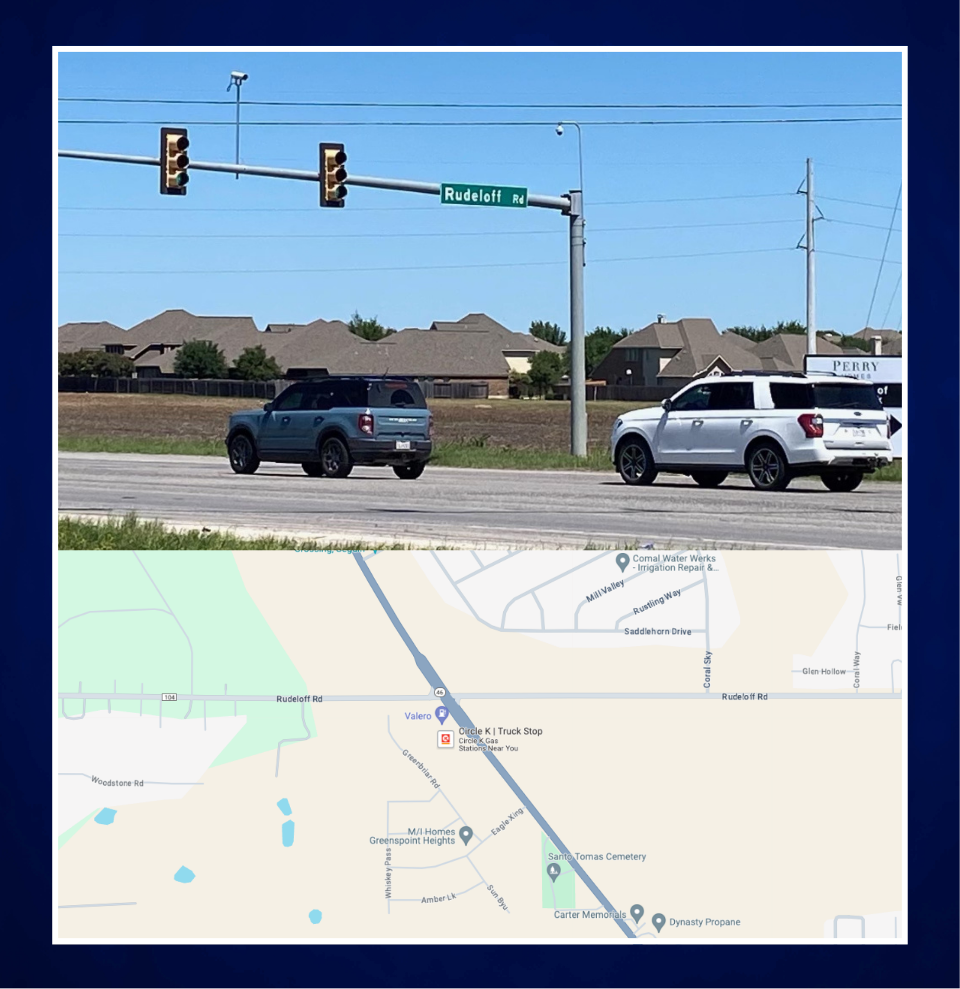 Let the construction begin - Rudeloff Road Phase I on its way