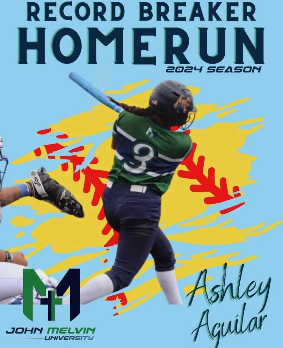 Seguin High School alum Ashlie Aguilar has record-breaking college softball freshman season