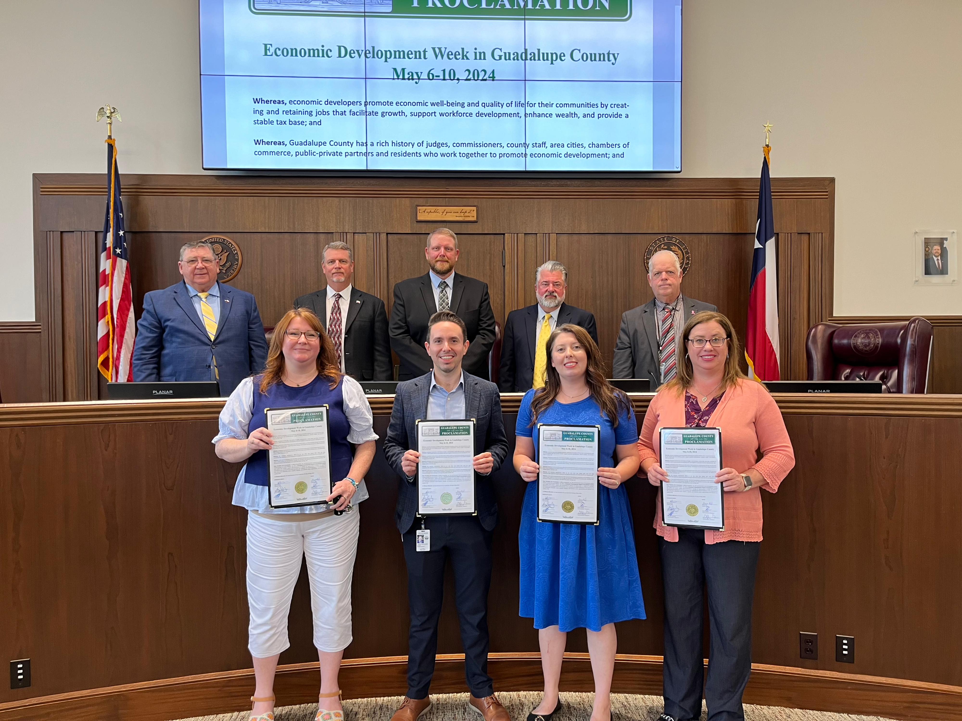 Guadalupe County salutes economic development efforts