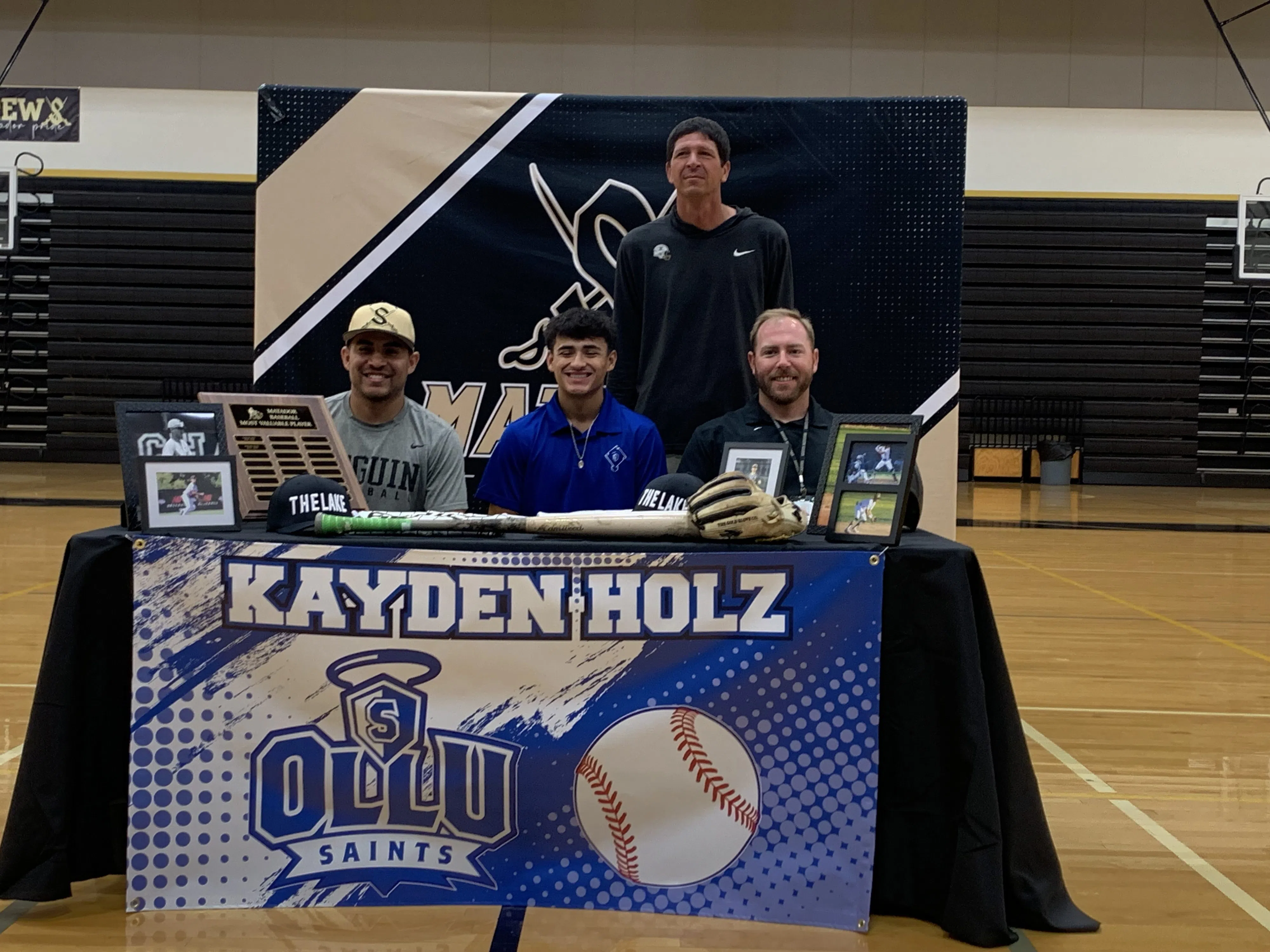 Seguin Baseball MVP Kayden Holz signs college commitment