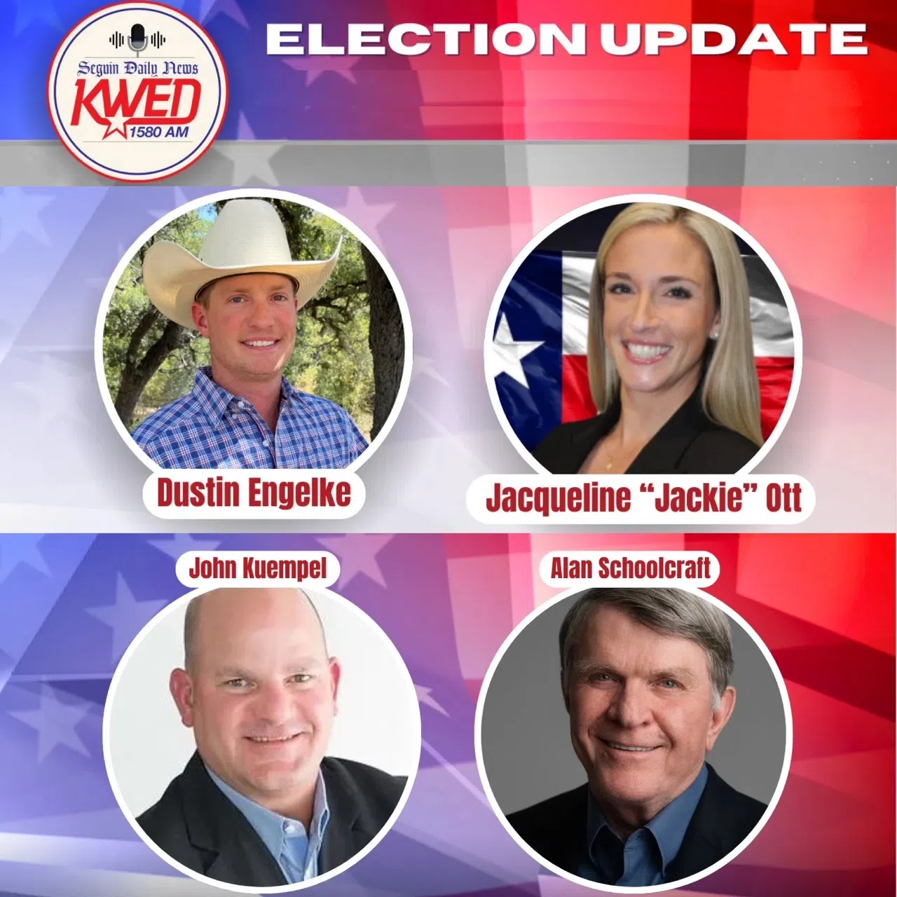 Republican Primary Runoff Election Results; Schoolcraft and Ott win