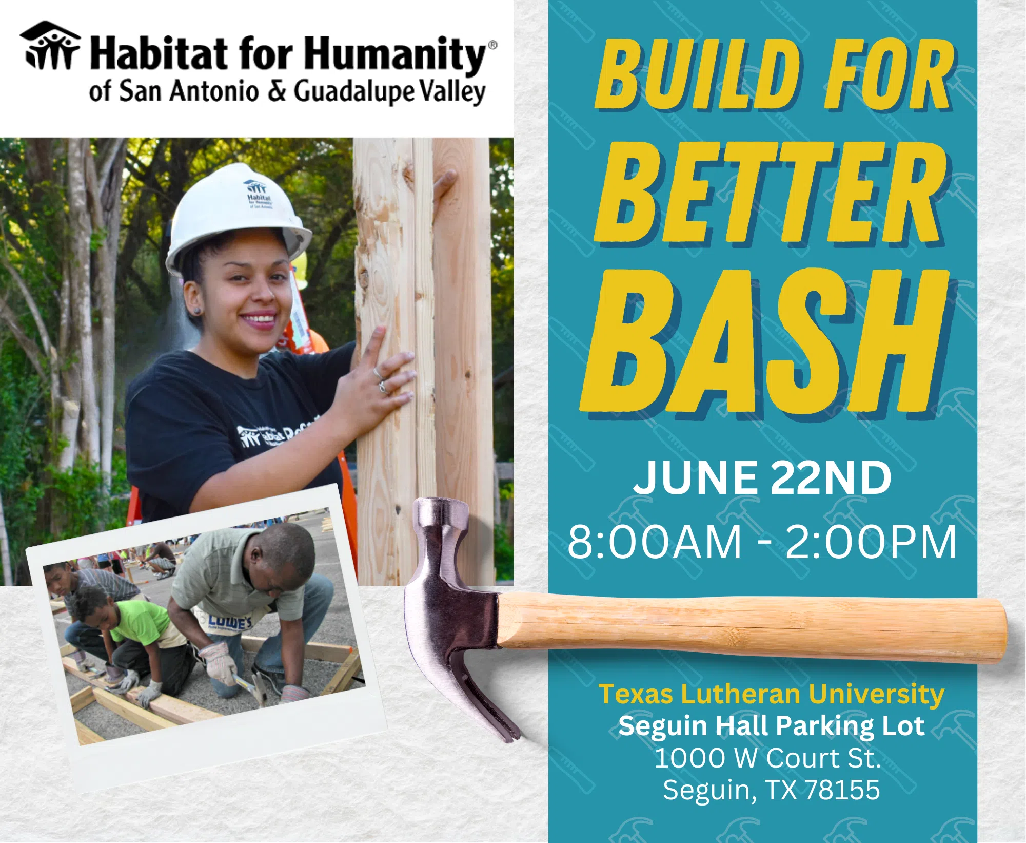 Habitat for Humanity invites community to first "Build for Better Bash"