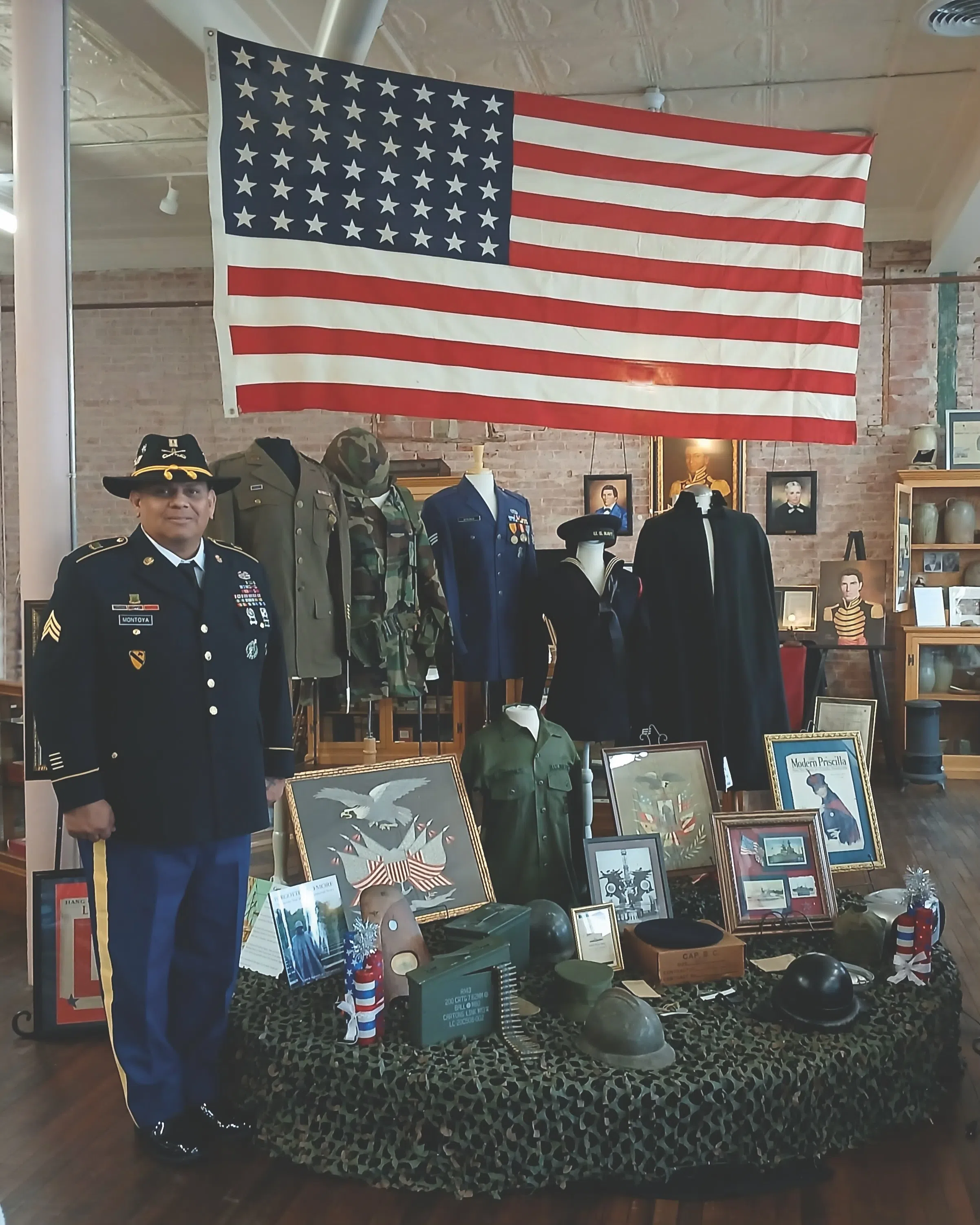 Local museum salutes military community this month