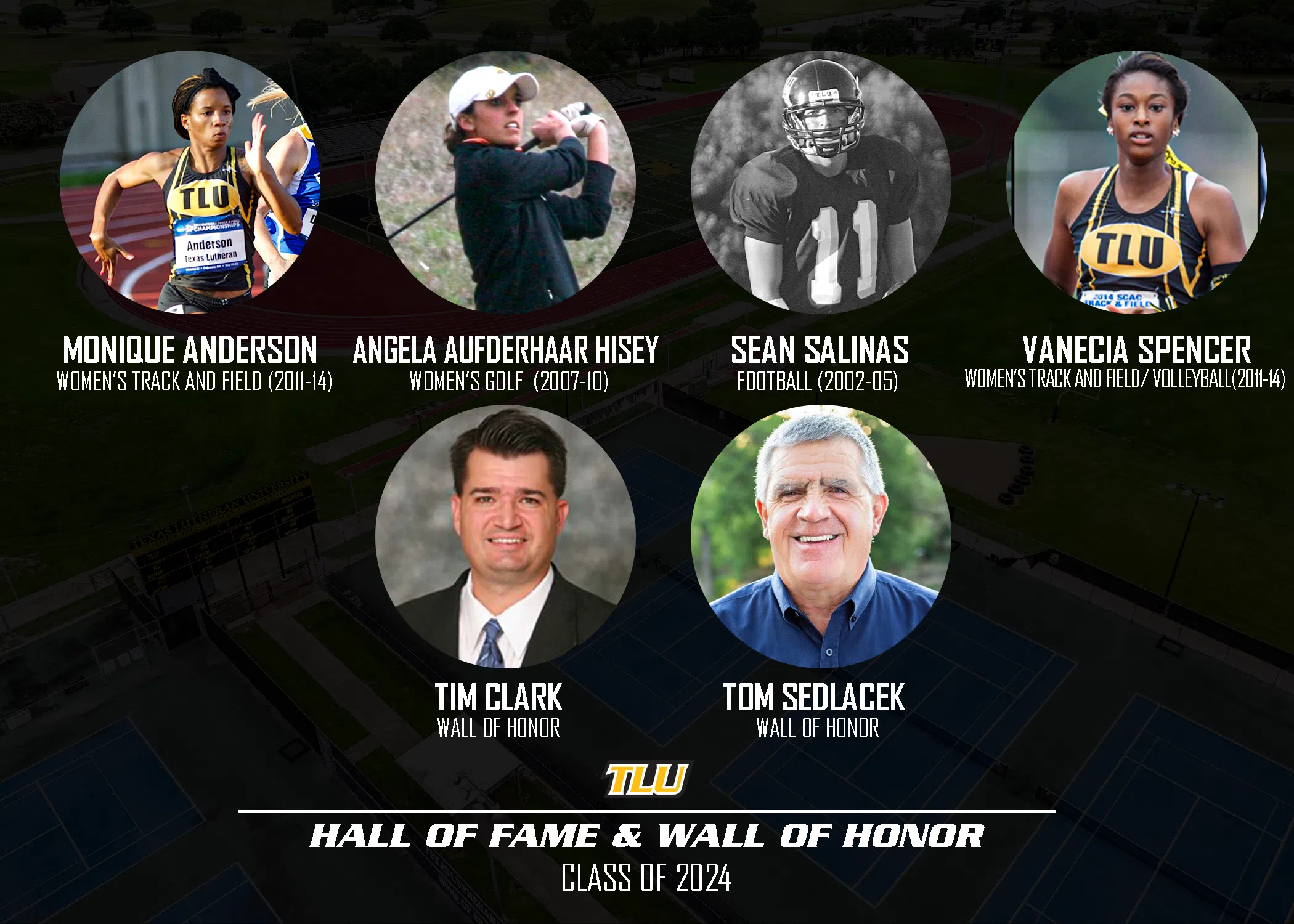 2024 TLU Athletics Hall of Fame, Wall of Honor Class Announced