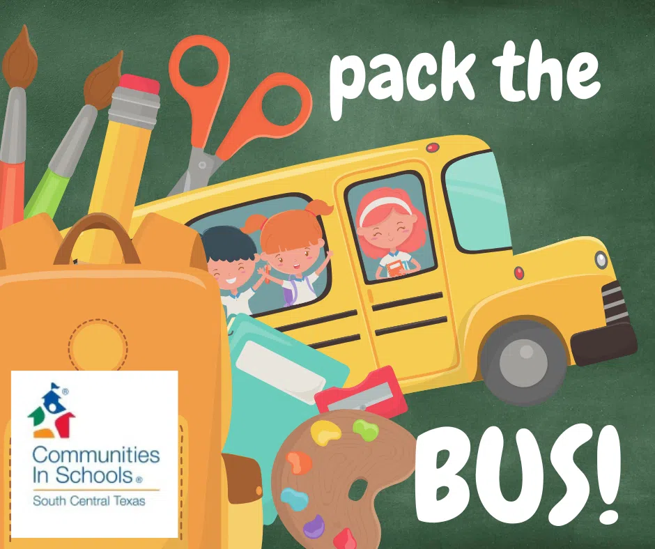 Pack the Bus collection drive for Seguin ISD students this Saturday