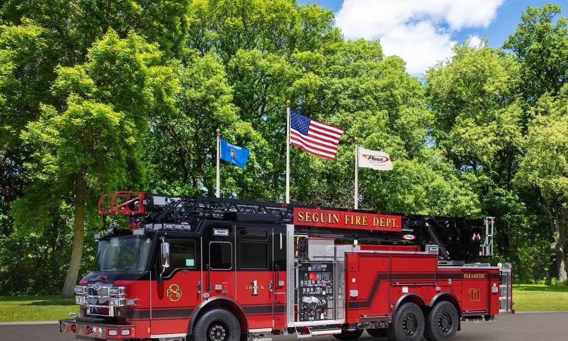 Seguin Fire Department invites public to welcome new aerial ladder truck