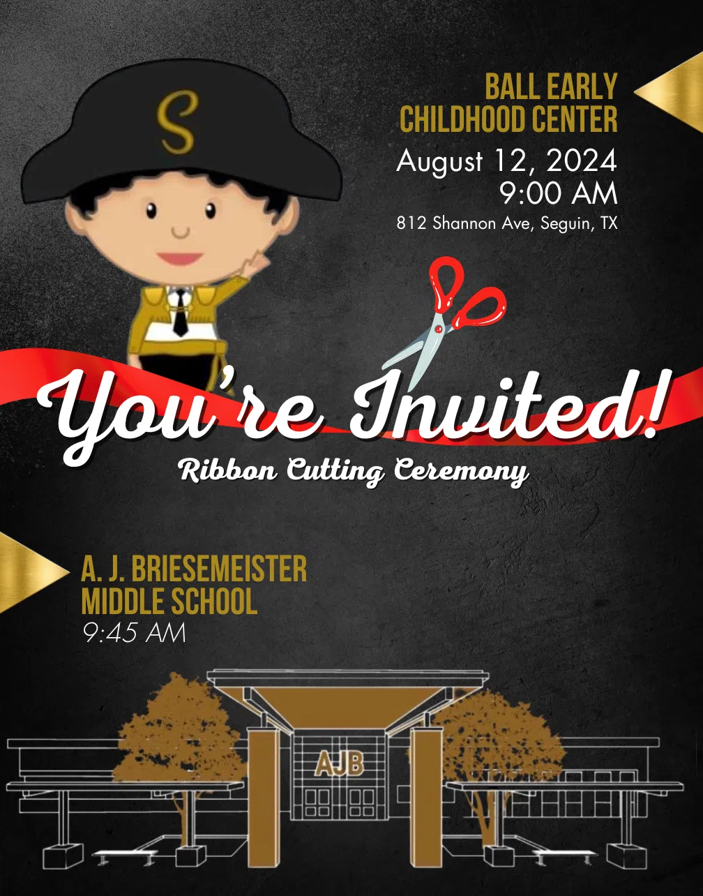 A.J. Briesemeiser, Ball ECC to open doors to public