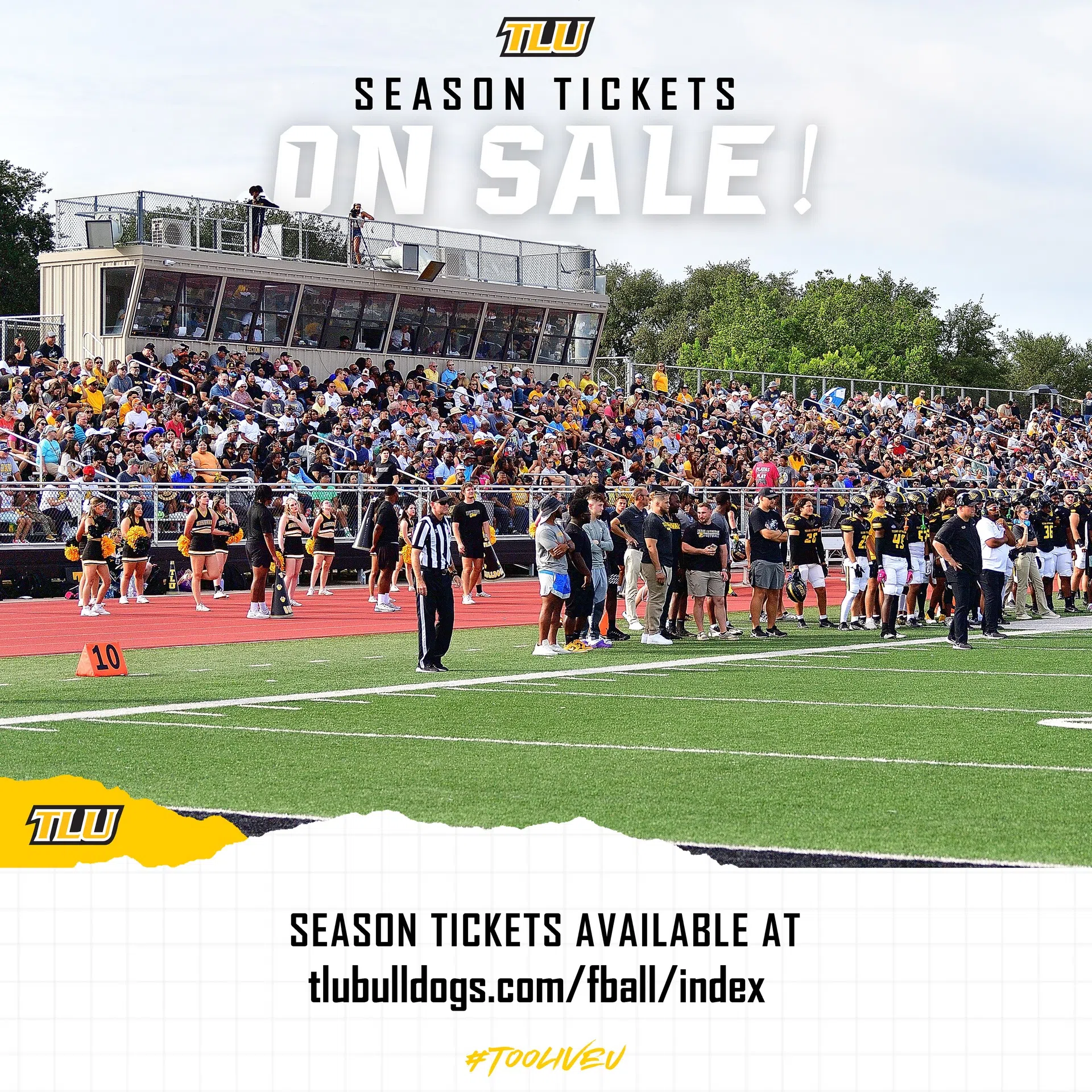 FOOTBALL -- 2024 Texas Lutheran Football Season Tickets on Sale Now