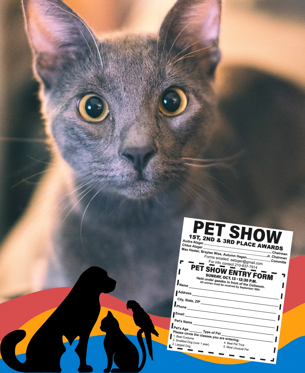 Calling all pets: Pet Show set for this weekend