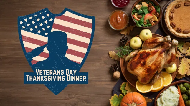 Veterans invited to free Thanksgiving Dinner this Saturday