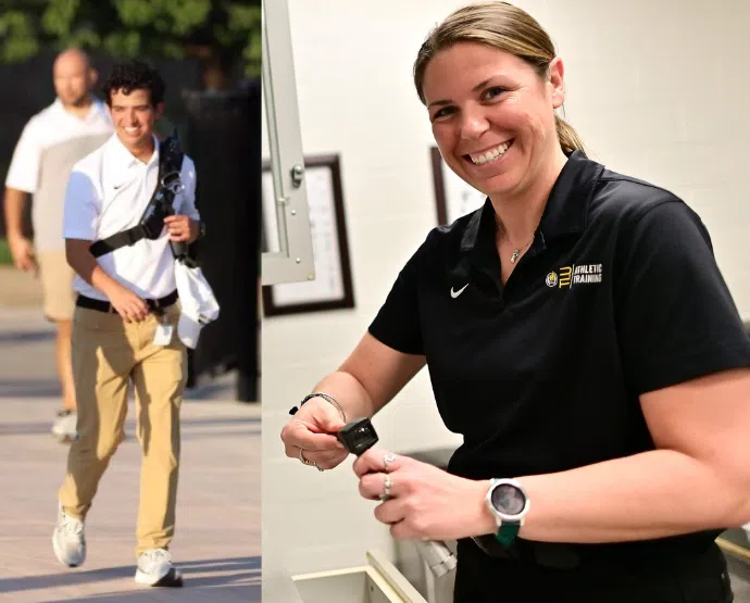 Five minutes in November: TLU athletic trainer, students save a life