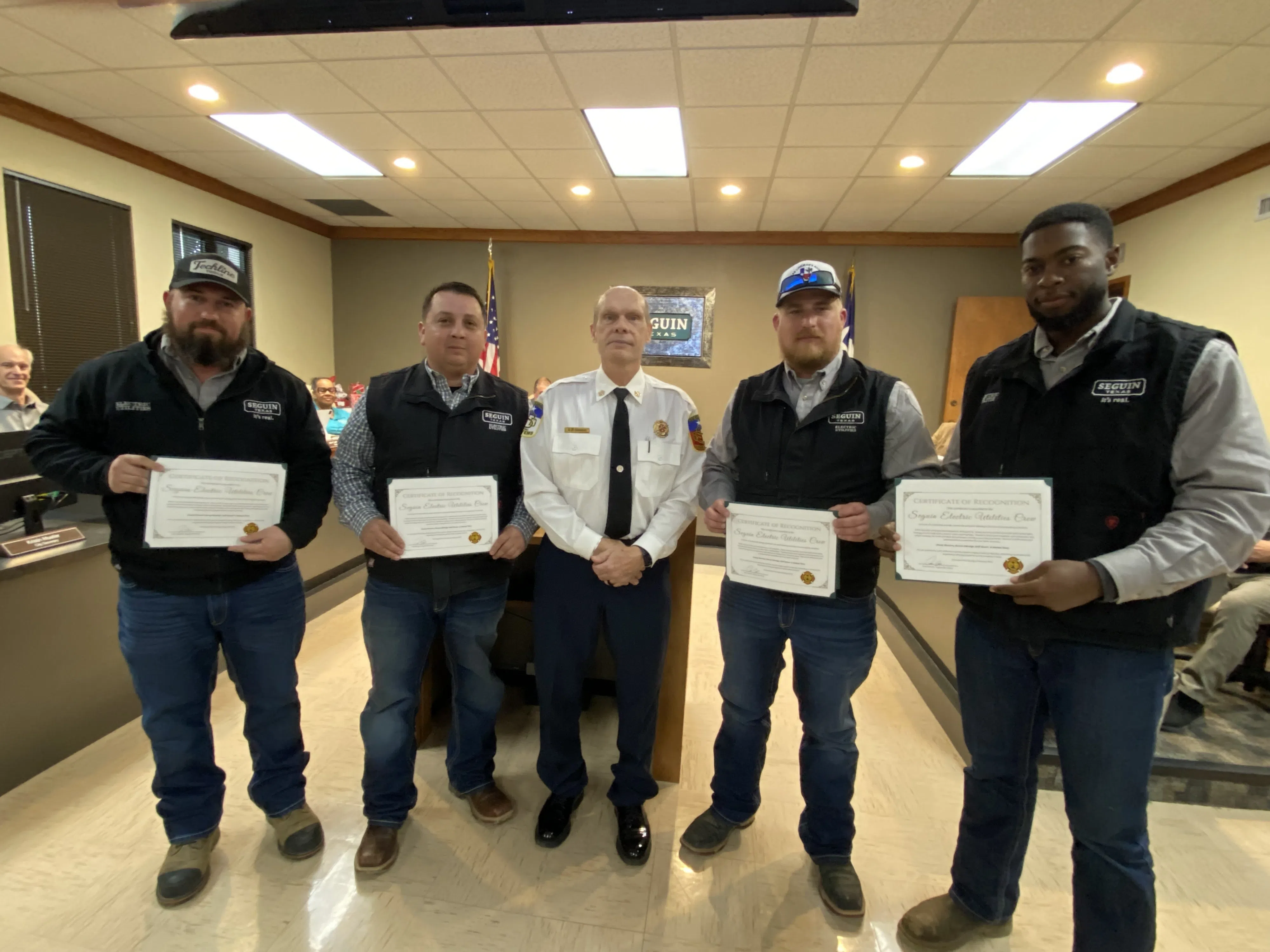 Council honors utilities crew that saved little girl's life