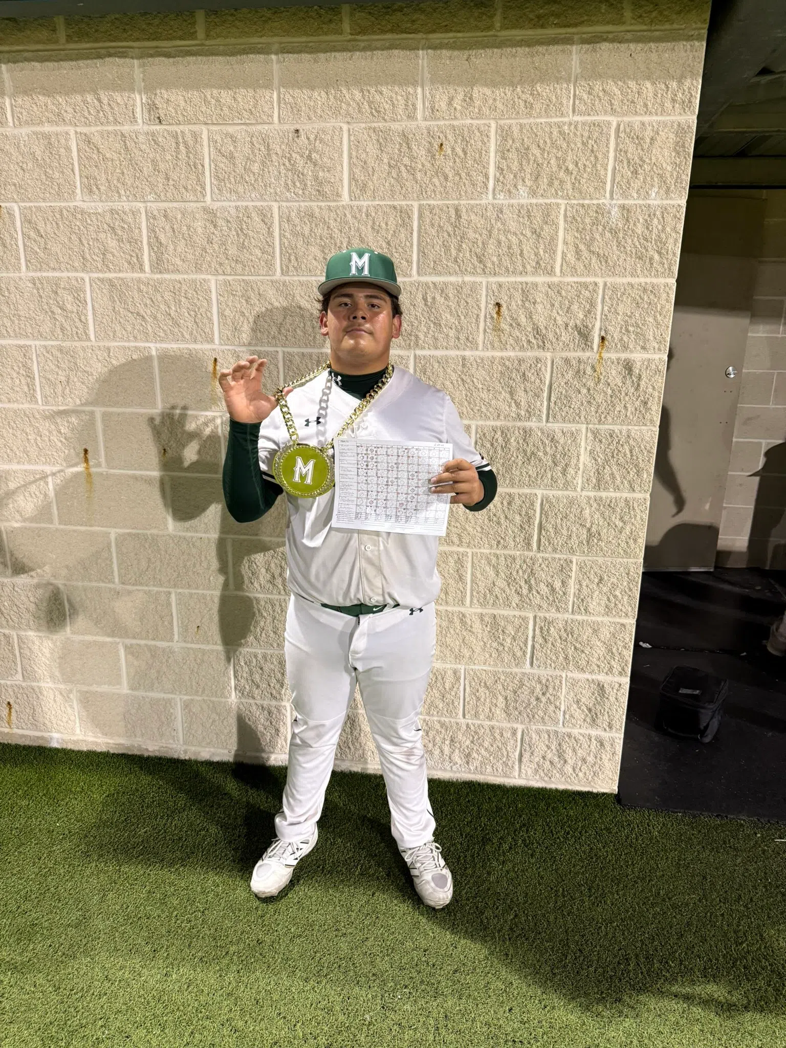 Three Marion pitchers combine for shutout on Monday