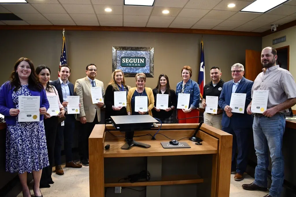 City of Seguin recognizes February as Career & Technical Education Month