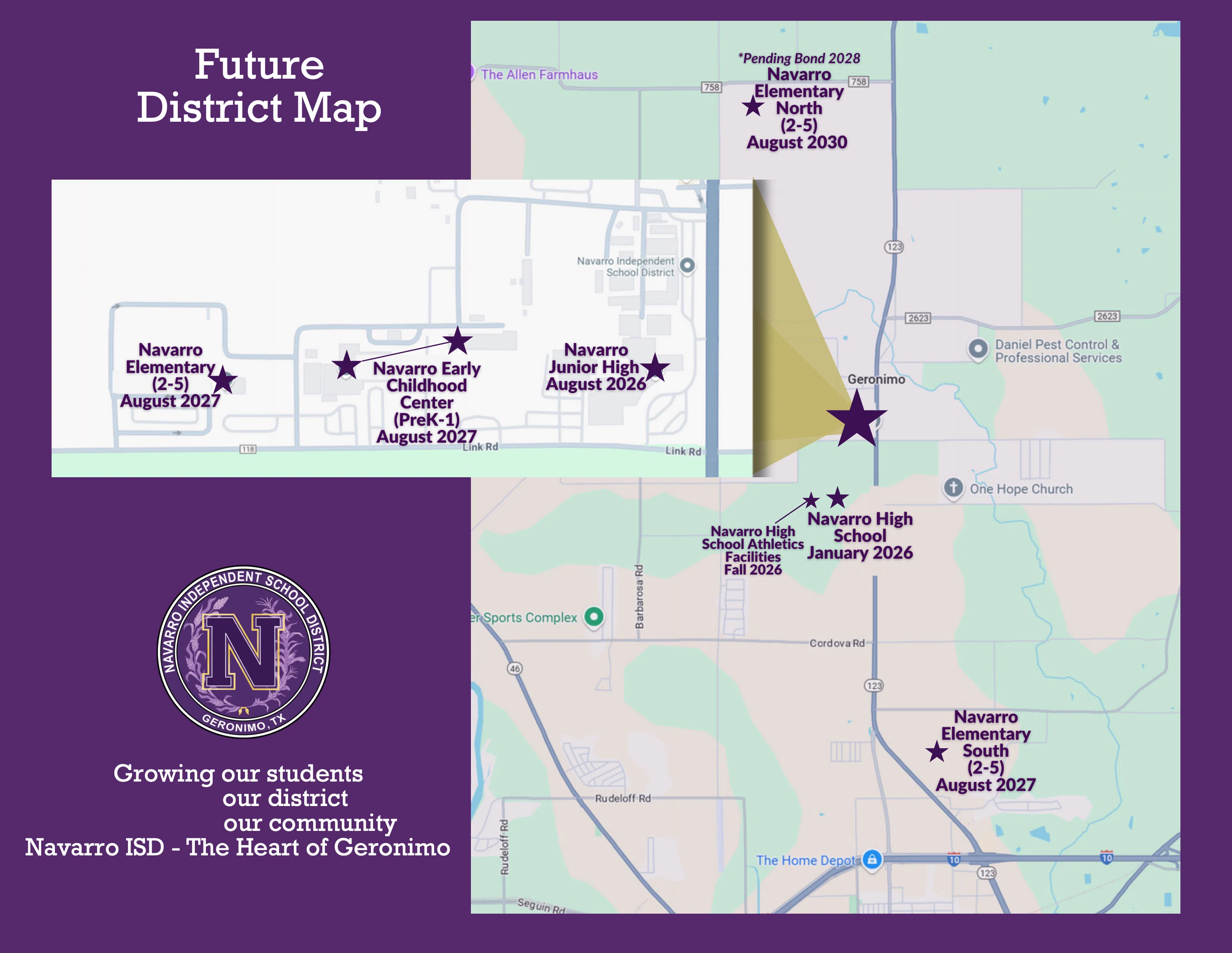 Second Navarro Elementary School on the horizon