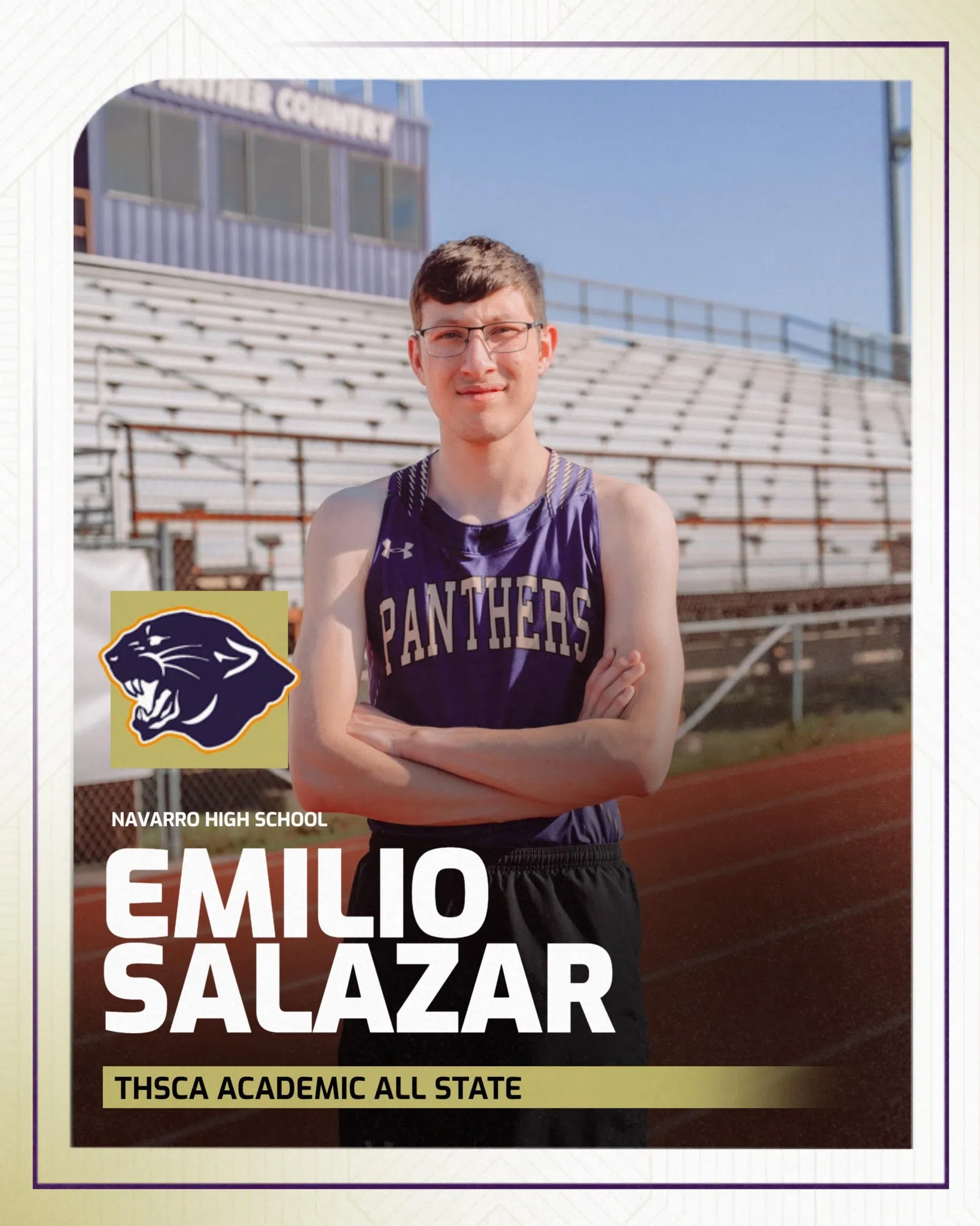 Seguin, Navarro and Marion track & field student-athletes recognized on all-state academic teams