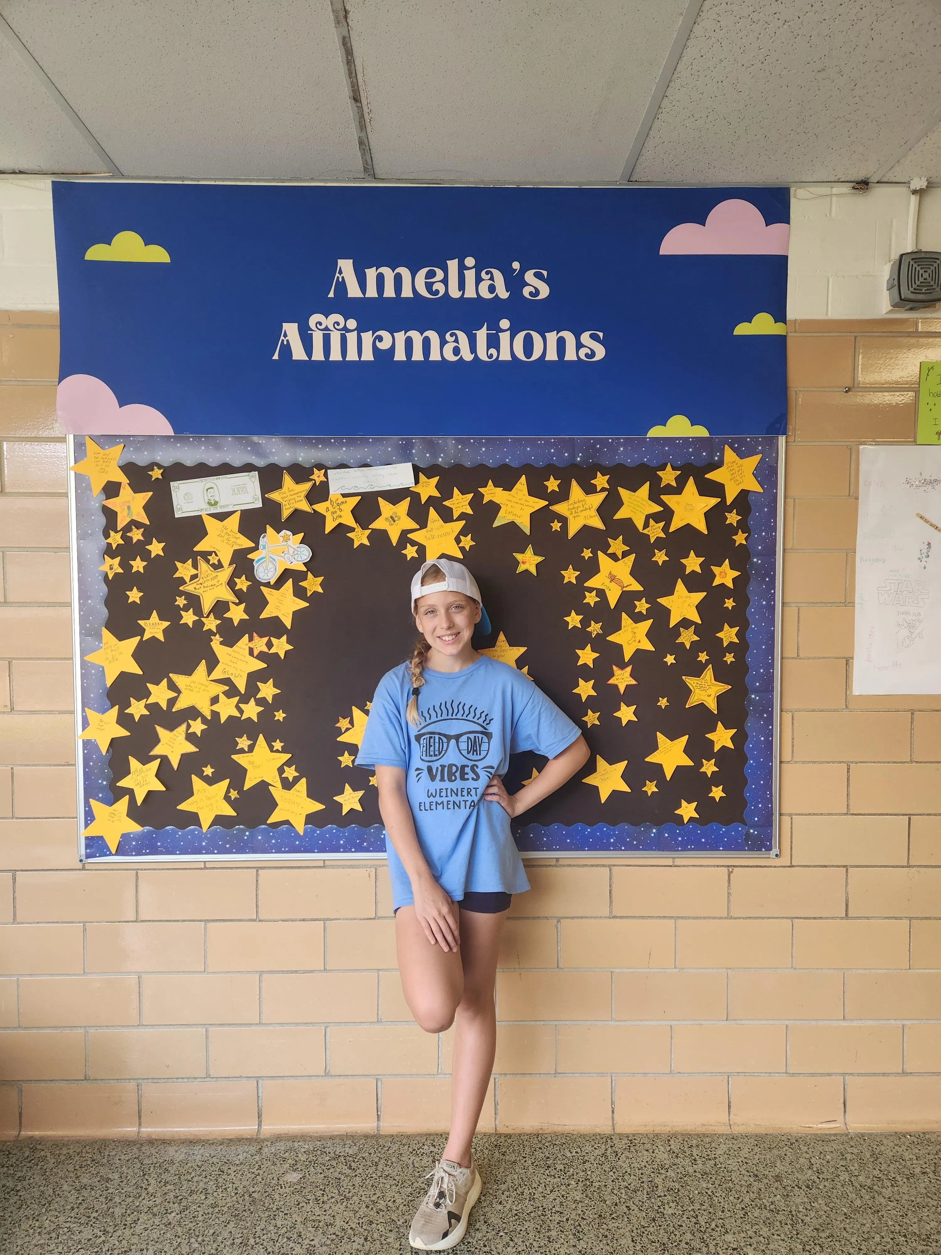 Leaving behind a lesson in positivity