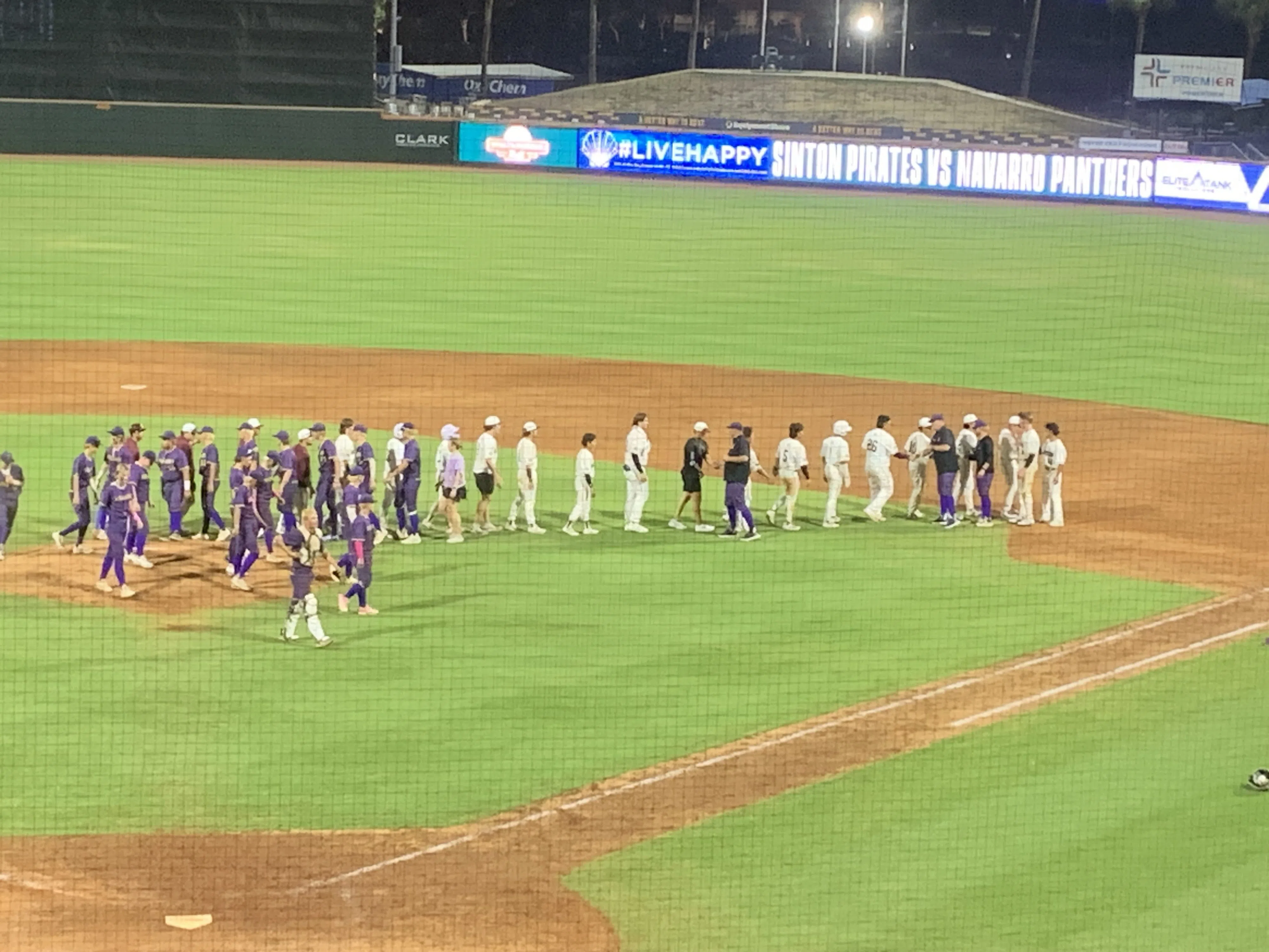 Sinton takes regional semifinal series opener with Navarro; game two to be heard tonight on KWED