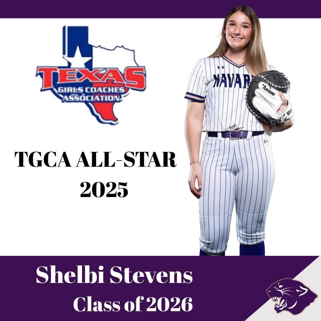 Navarro's Stevens selected to play in TGCA All-Star Softball Game