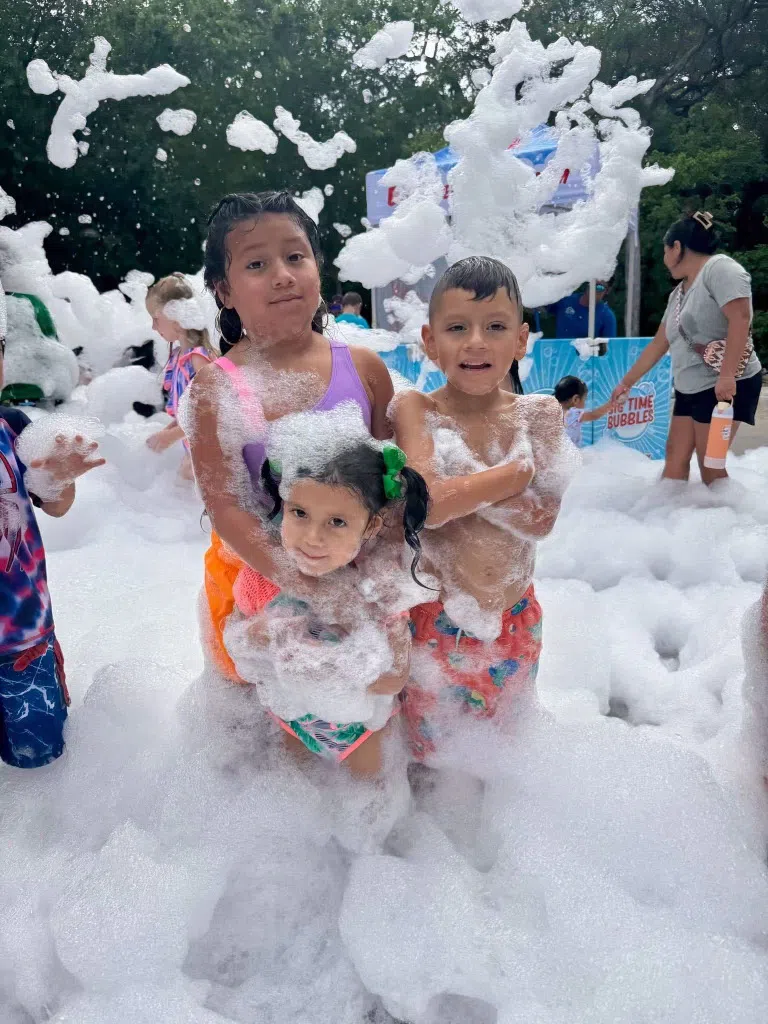 Foamy Fun at the Library!